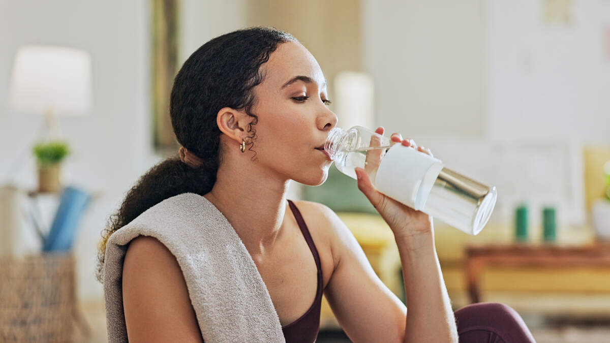 Here’s what happened when... I tried electrolytes instead of water