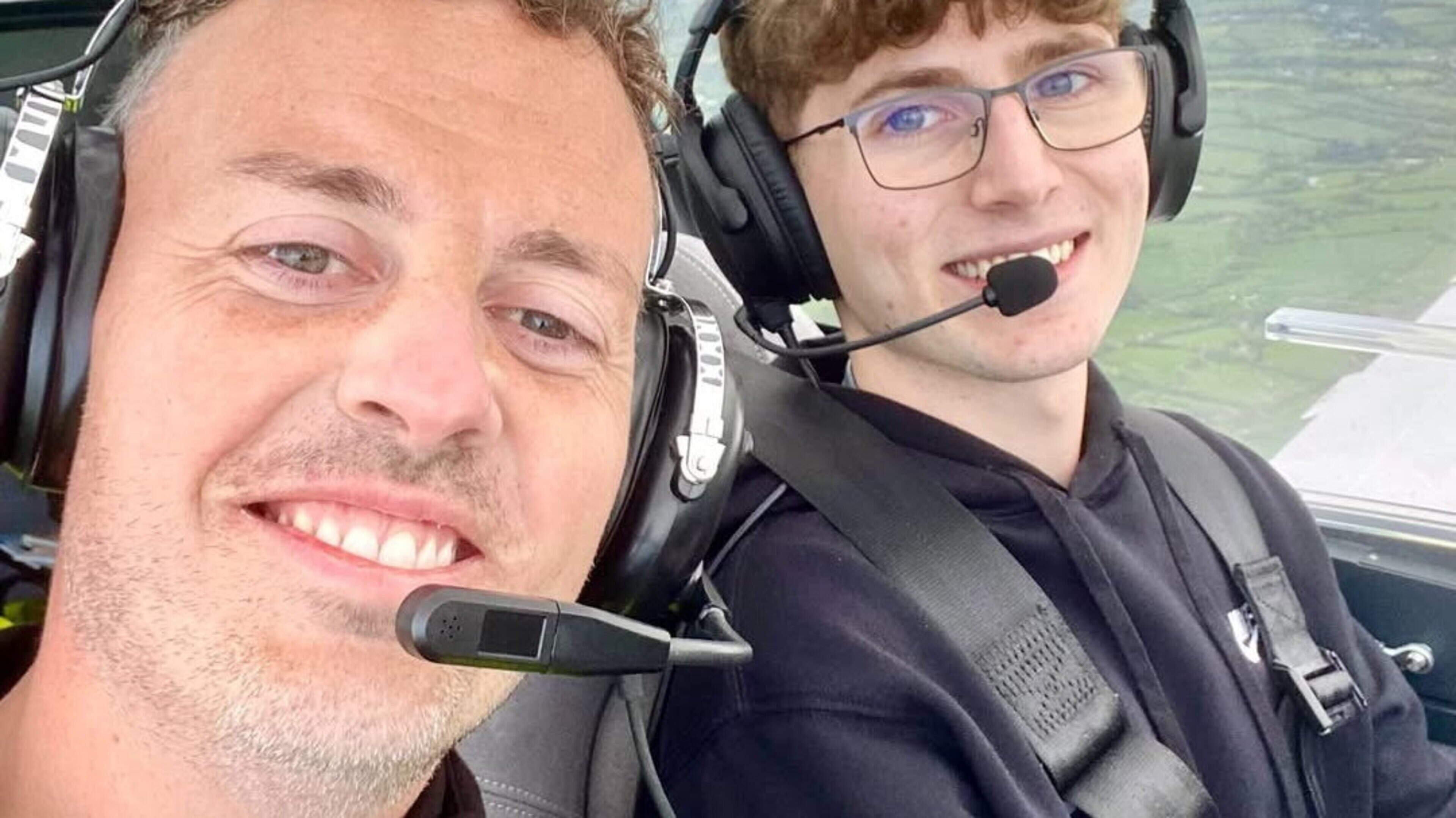 Meet the Wexford Leaving Cert student who took a break from studying to fly his teacher in a plane