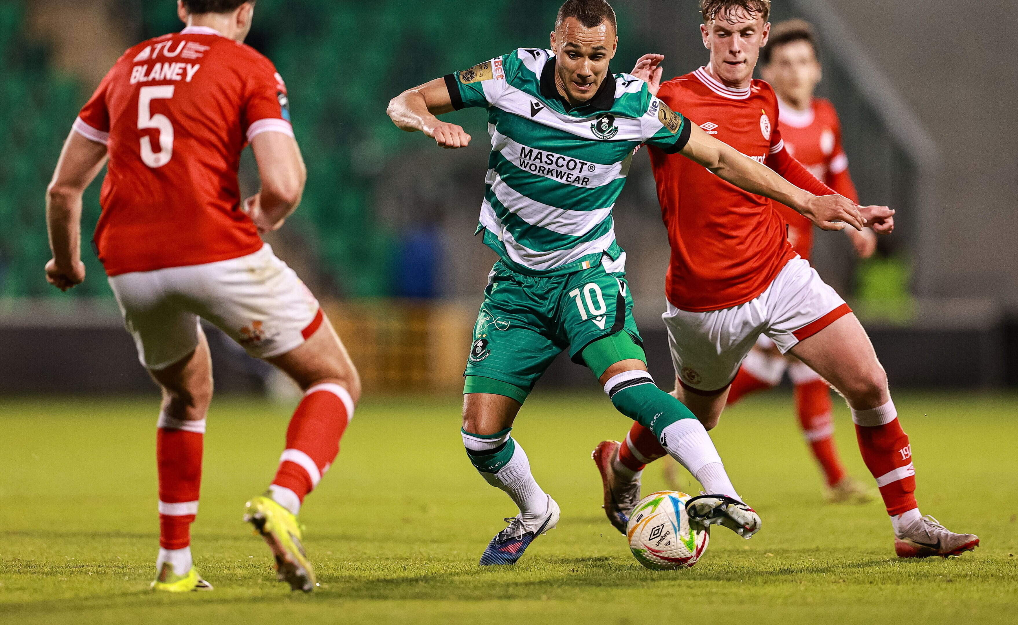 Graham Burke insists Shamrock Rovers can cope as duo miss Dublin derby for national service
