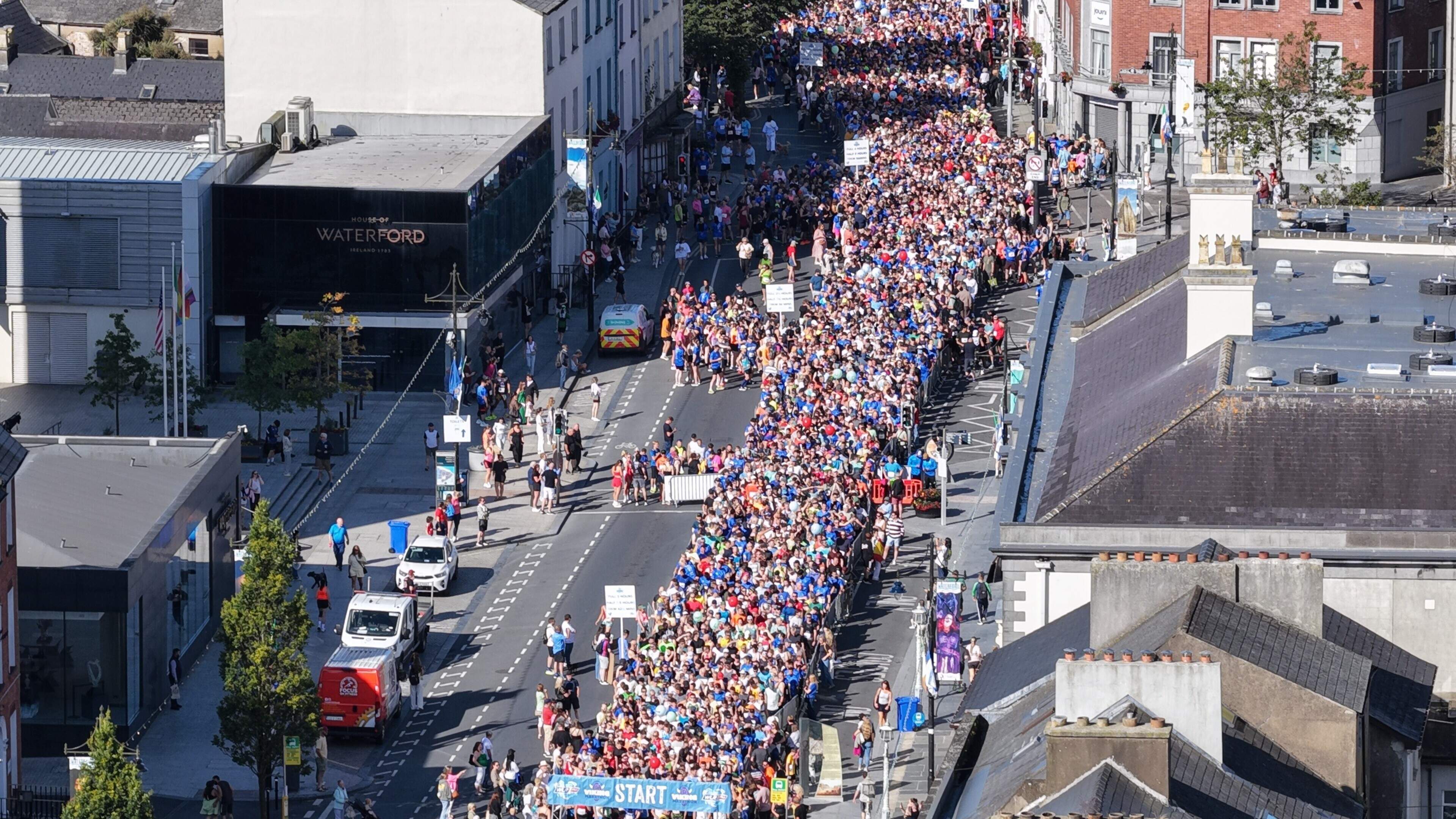 Over 5,200 athletes bring streets of Waterford city alive in largest ever Viking Marathon