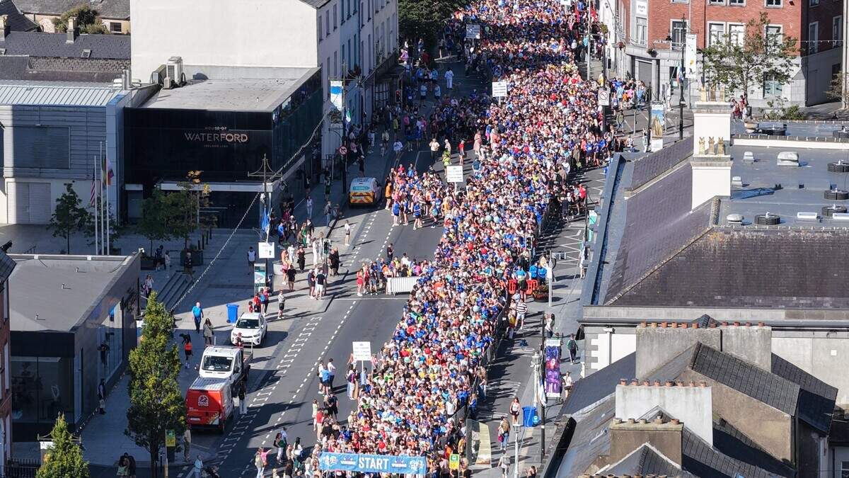 Over 5,200 athletes bring streets of Waterford city alive in largest ever Viking Marathon