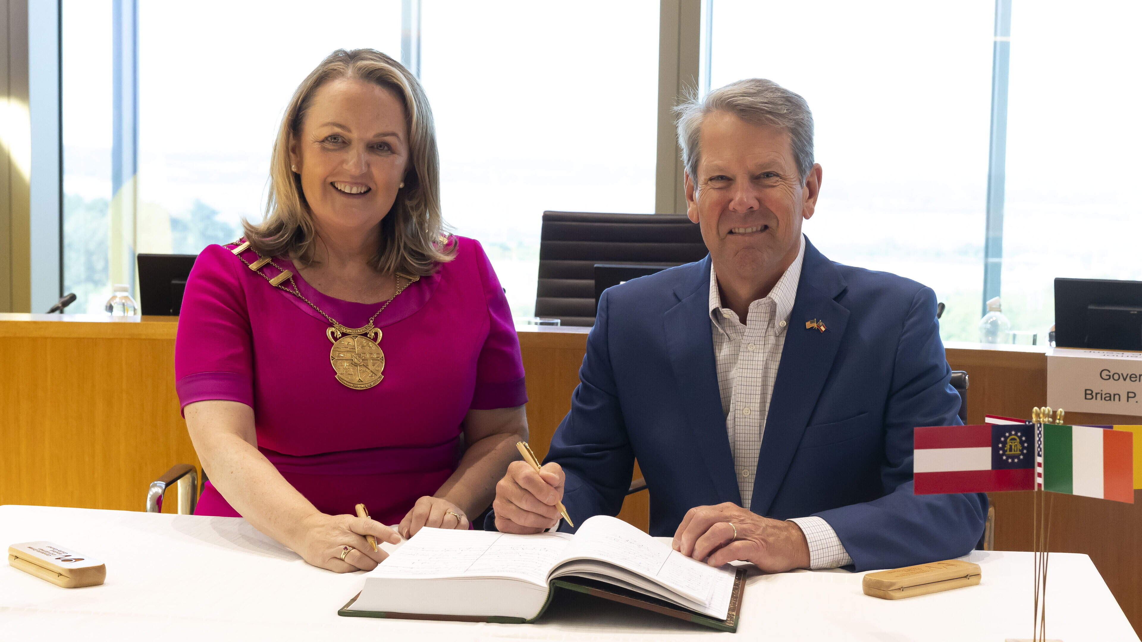 ‘High-level delegation’ including Governor of Georgia travels to Wexford to check Adoration Convent progress and strengthen ties
