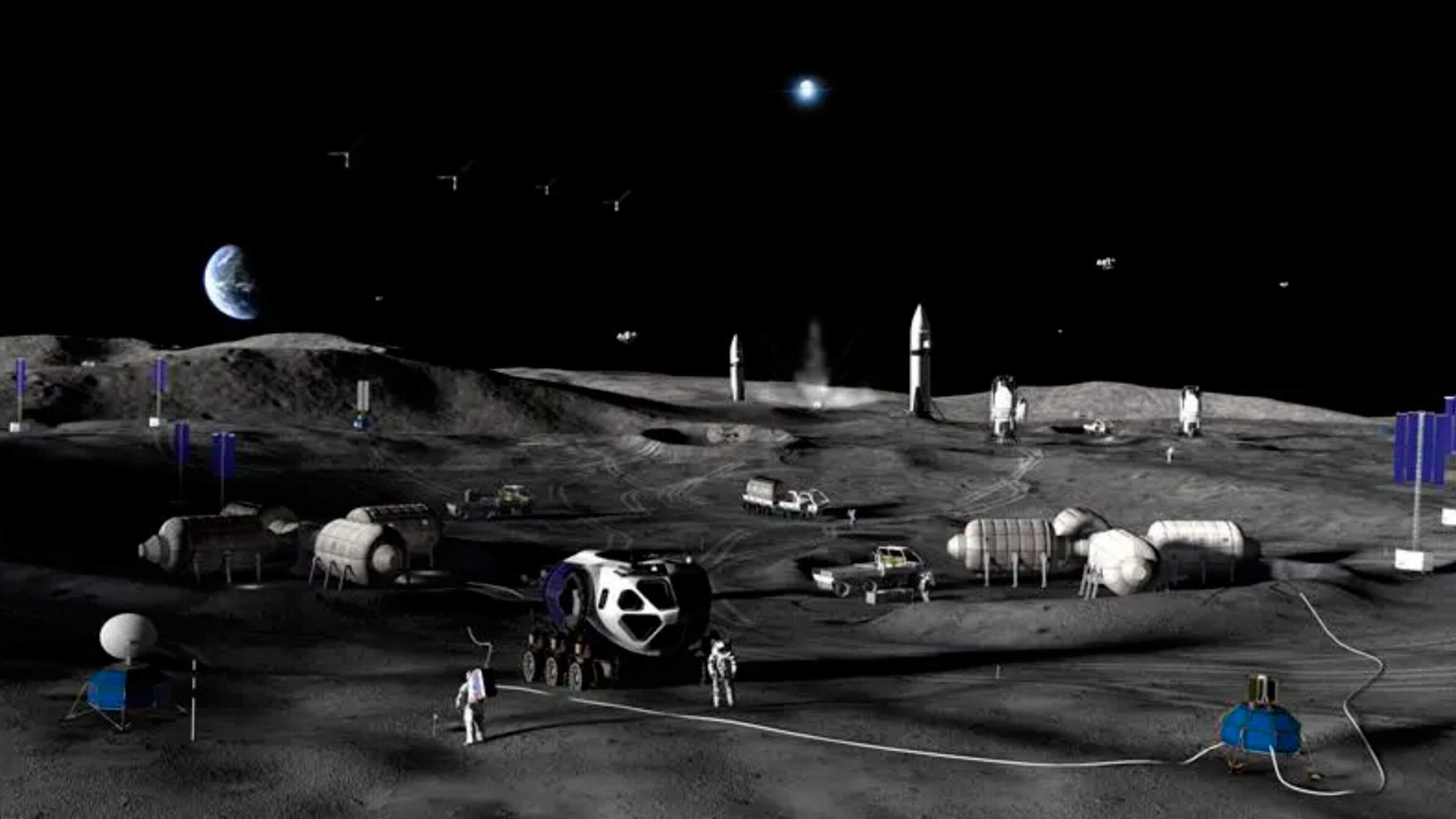 How Nasa’s plan to build first moon base will unfold over next six years
