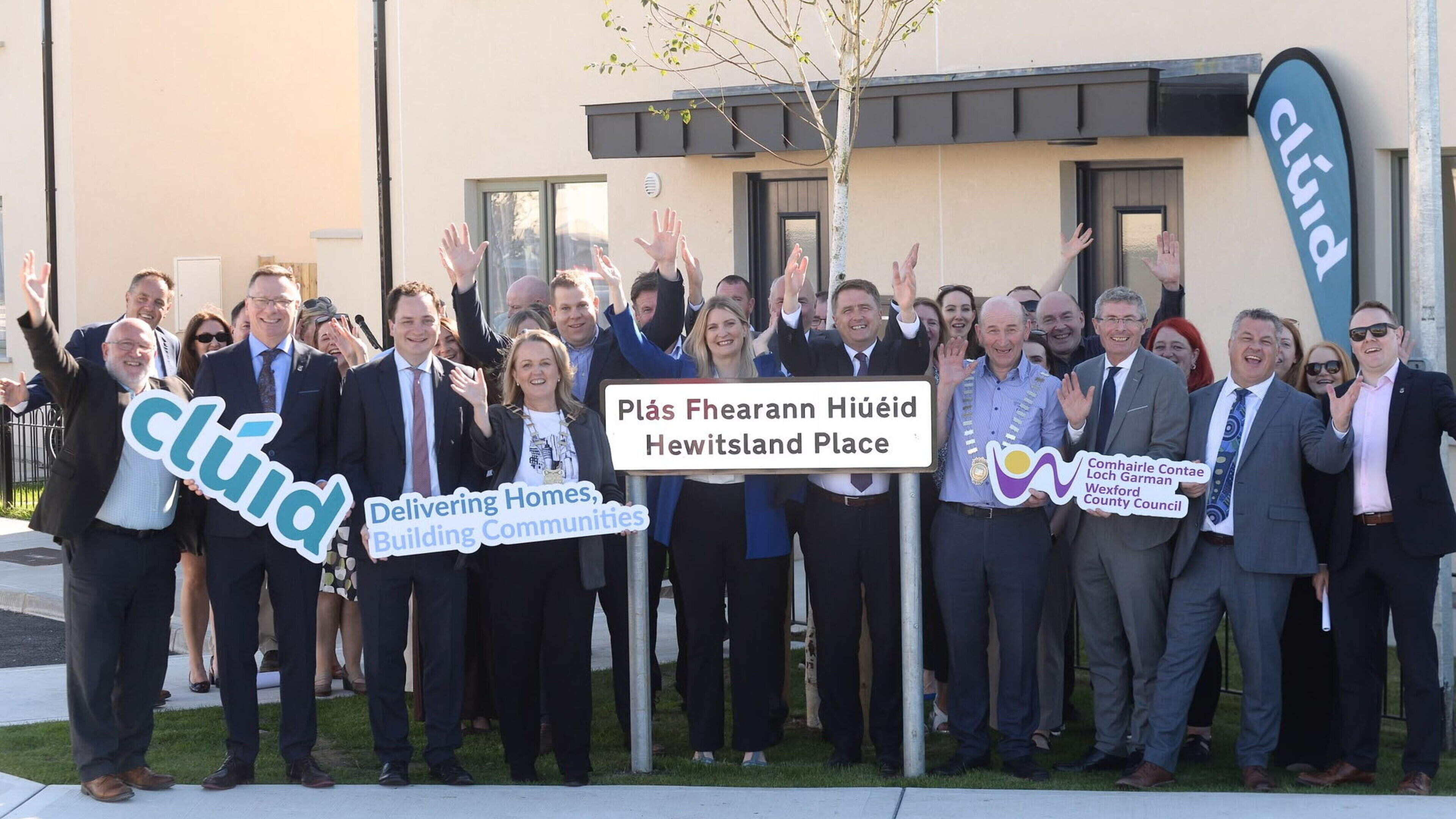 ‘Much-needed homes’ officially opened in New Ross as Clúid expands its housing provision in Wexford