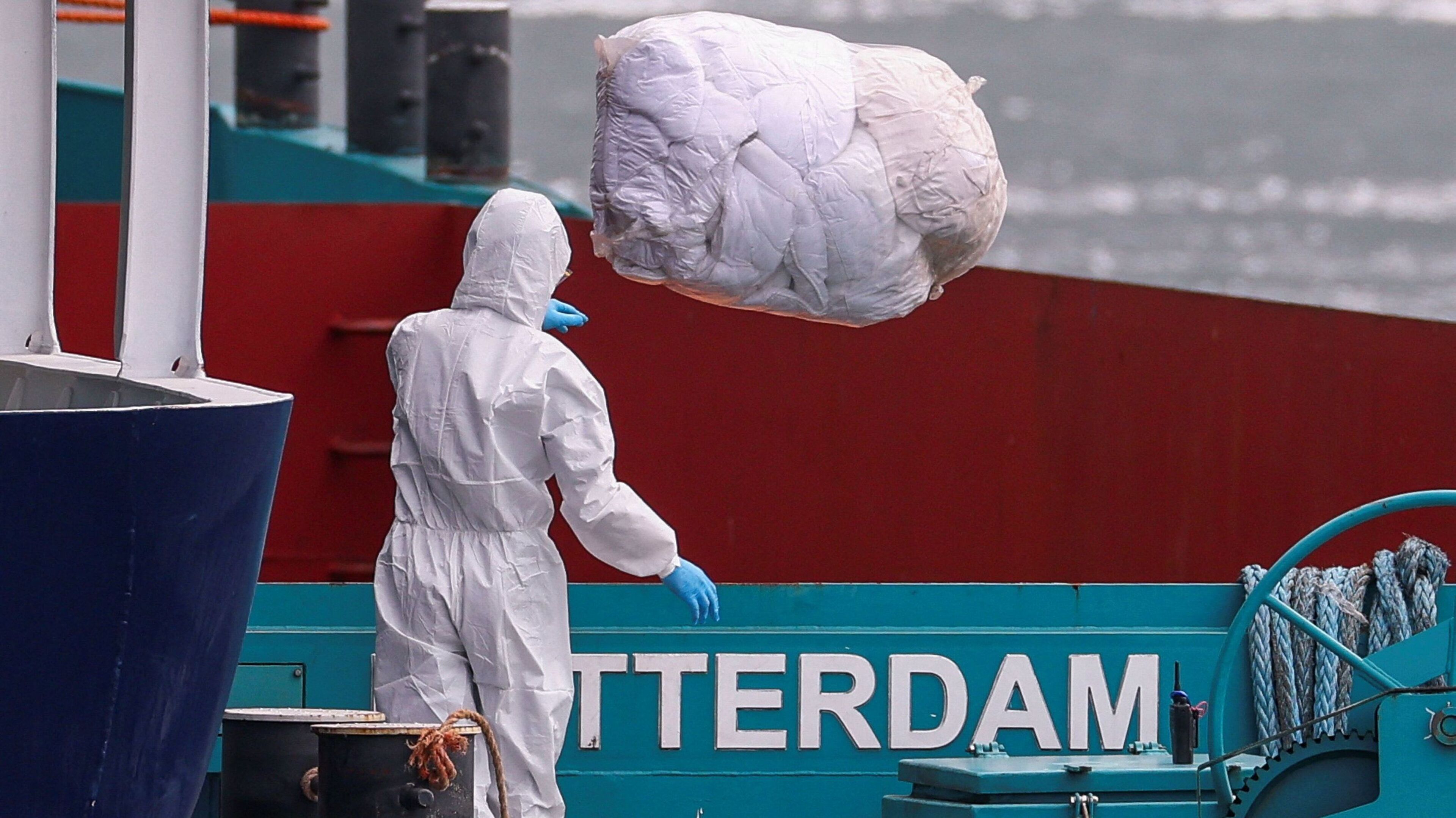Spanish national evacuated from hantavirus cruise ship tests positive