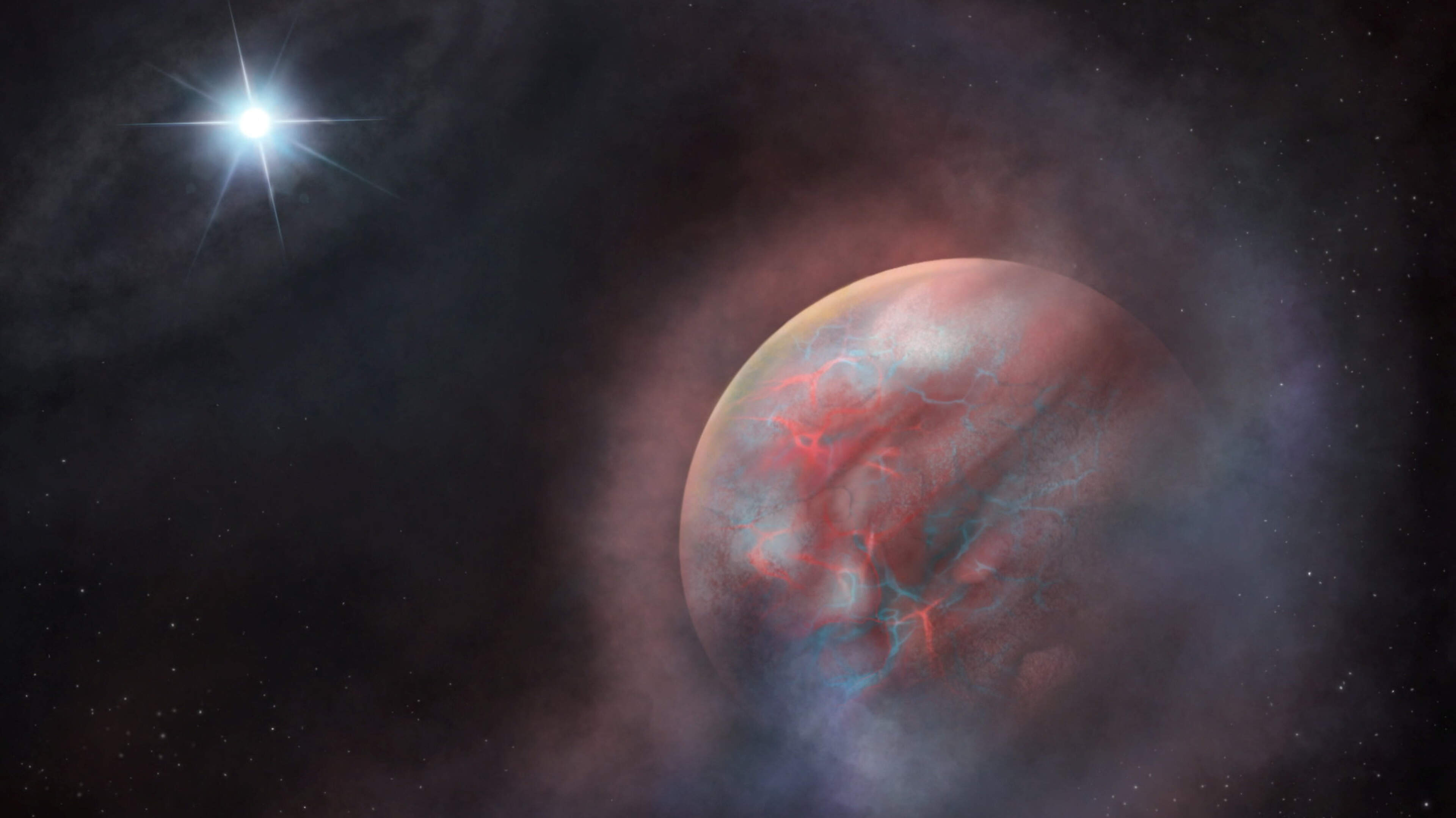 Alien ‘phoenix planet’ was born from the ashes of a dying star