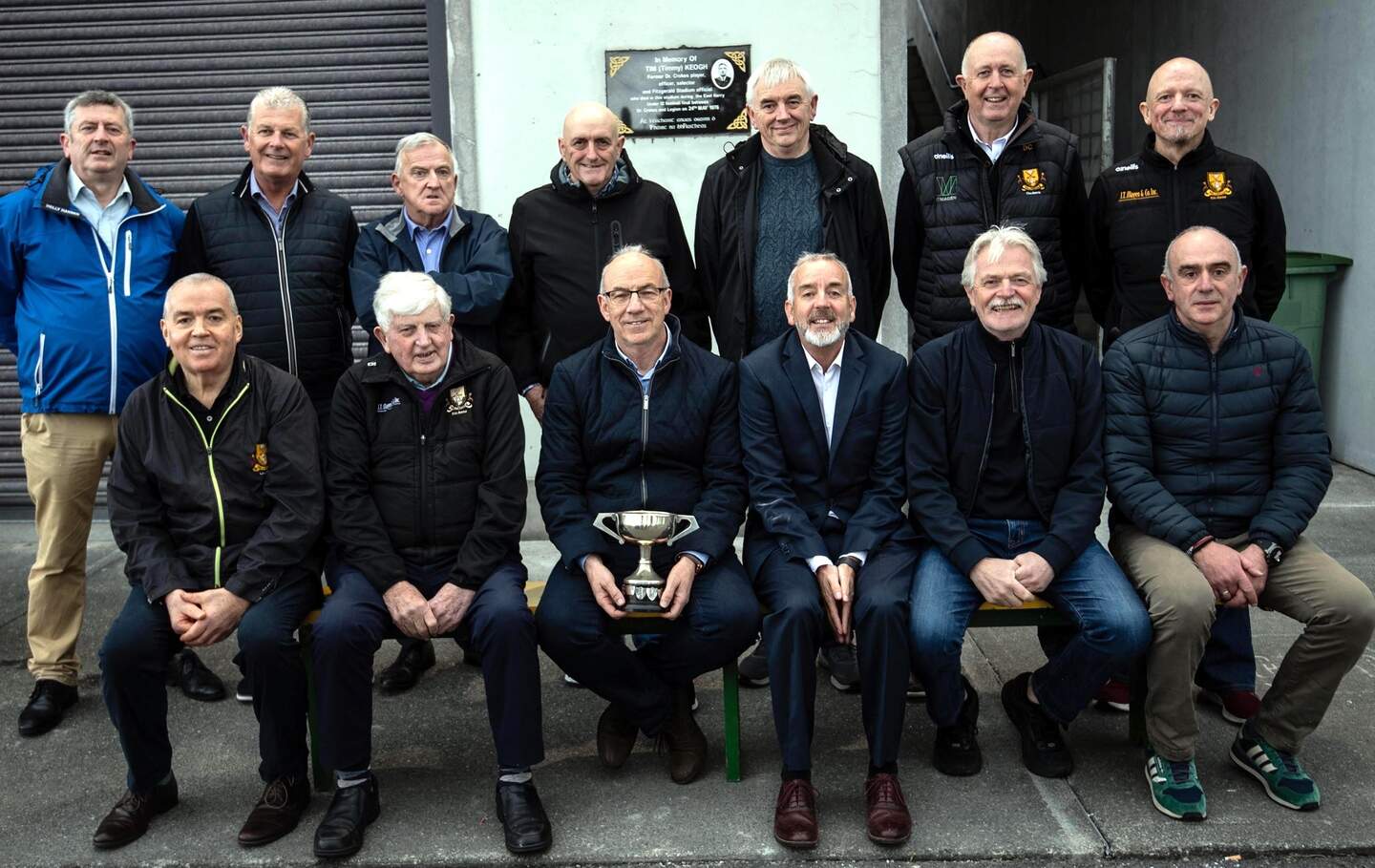 Former Kerry manager unveils memorial plaque to Tim Keogh who died in ...