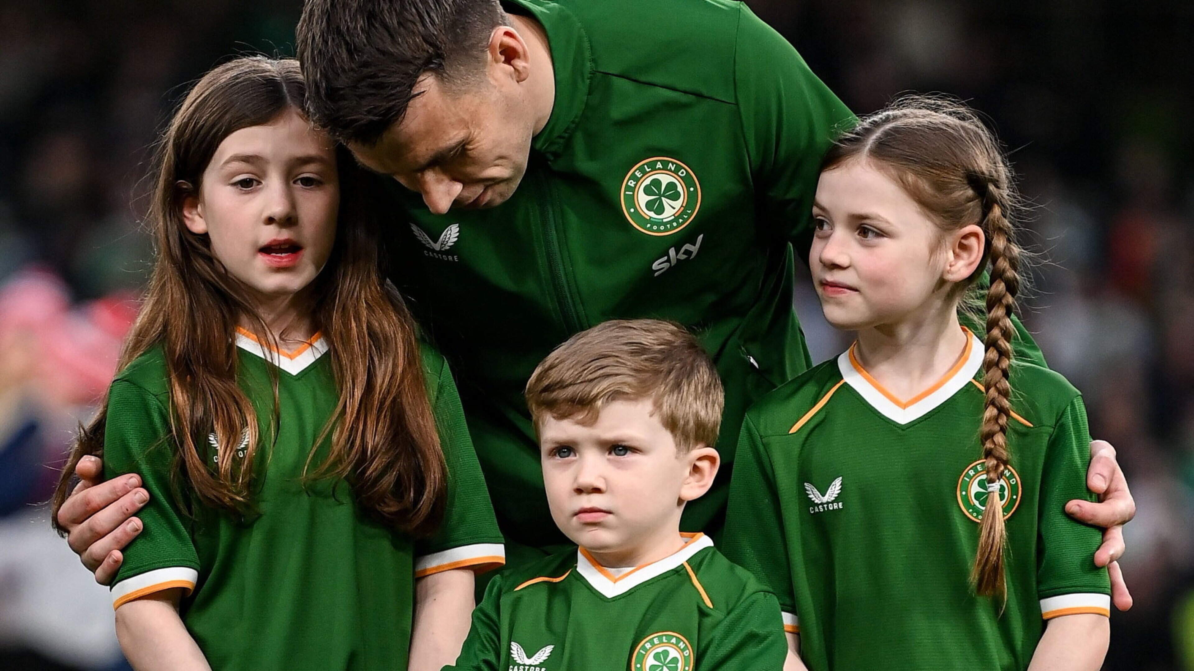 ‘It was possible, hence why I brought my kids out’ - Séamus Coleman on why he extended Ireland career 