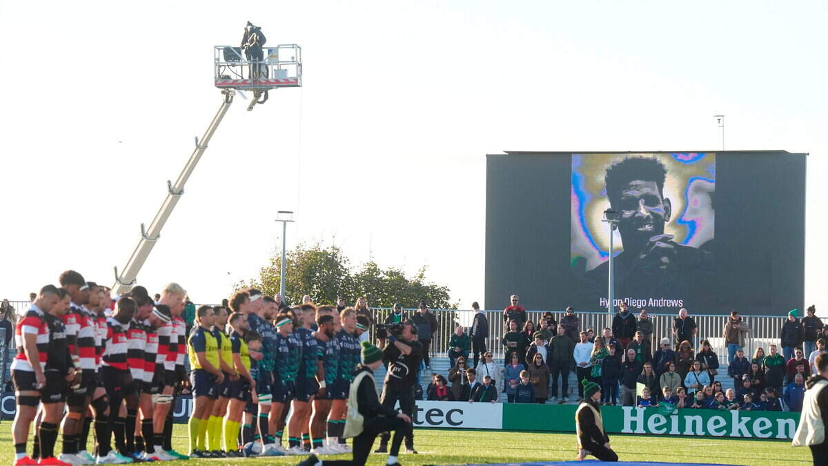 Lions play through tears after sudden death of team-mate Hyron Andrews in Champions Cup debut at La Rochelle