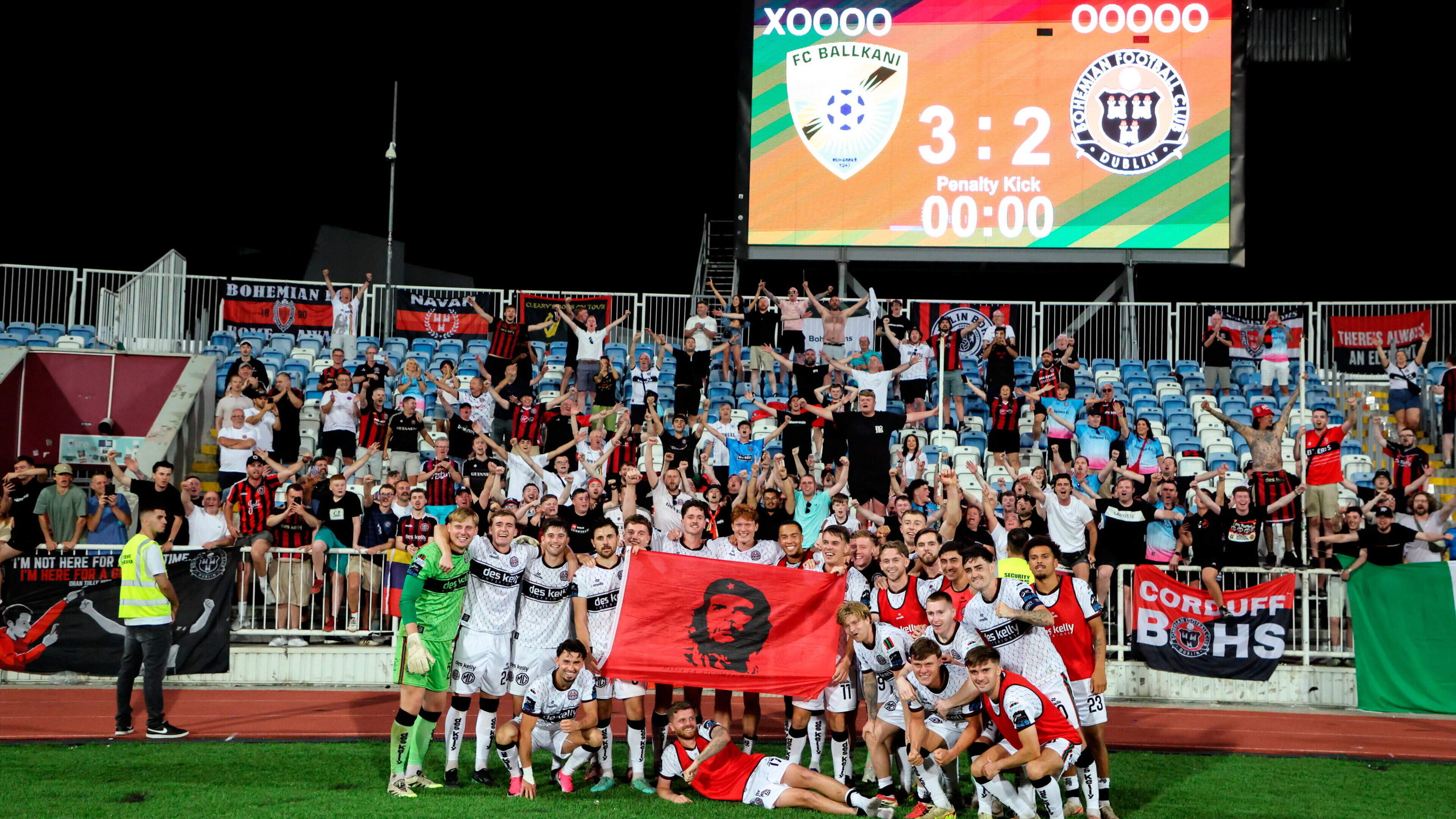 Bohemians dig deep to edge Conference League tie on penalties after epic battle with Balkani
