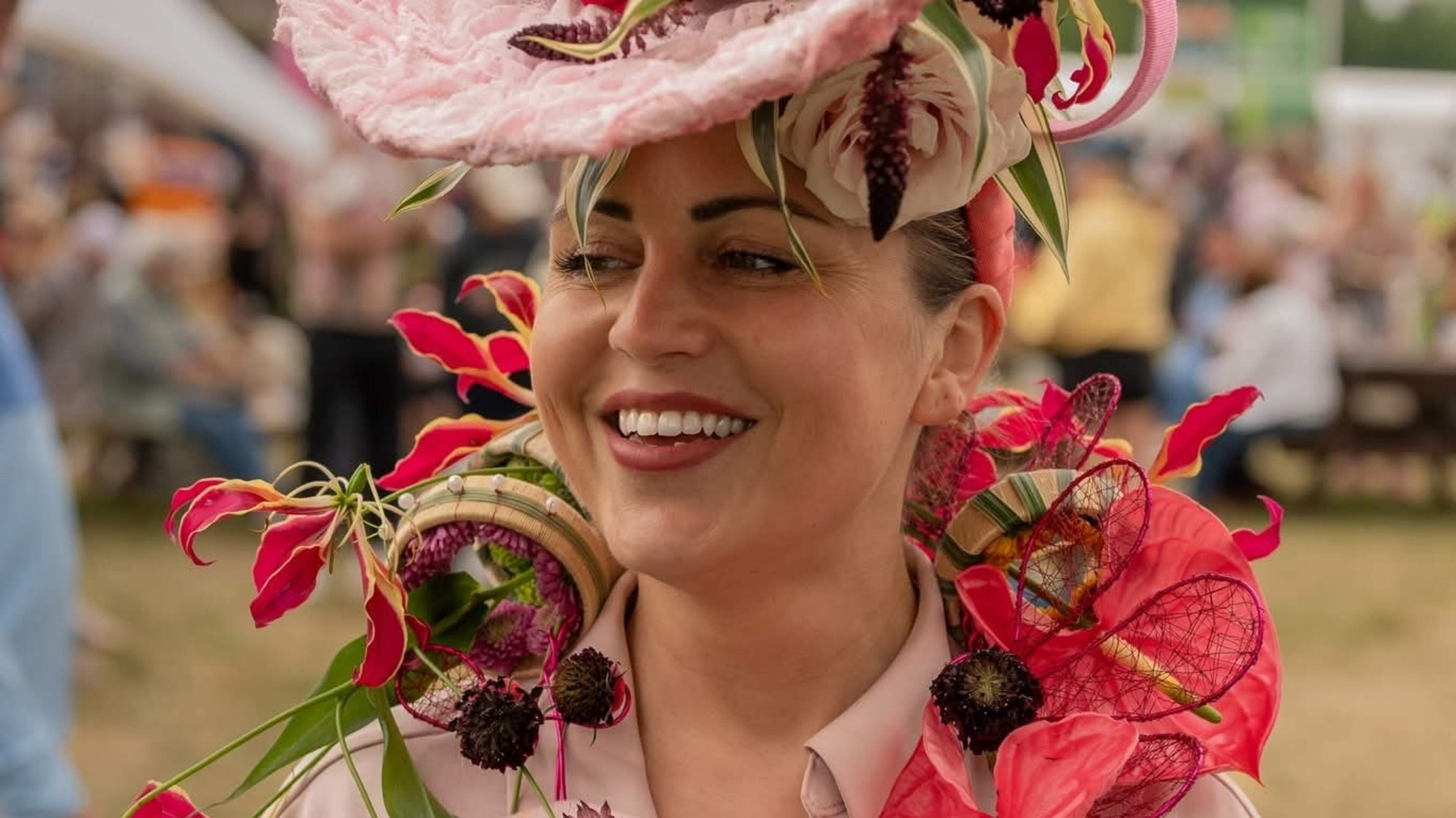 Louth florist takes prize at Bloom with head-turning colourful creation