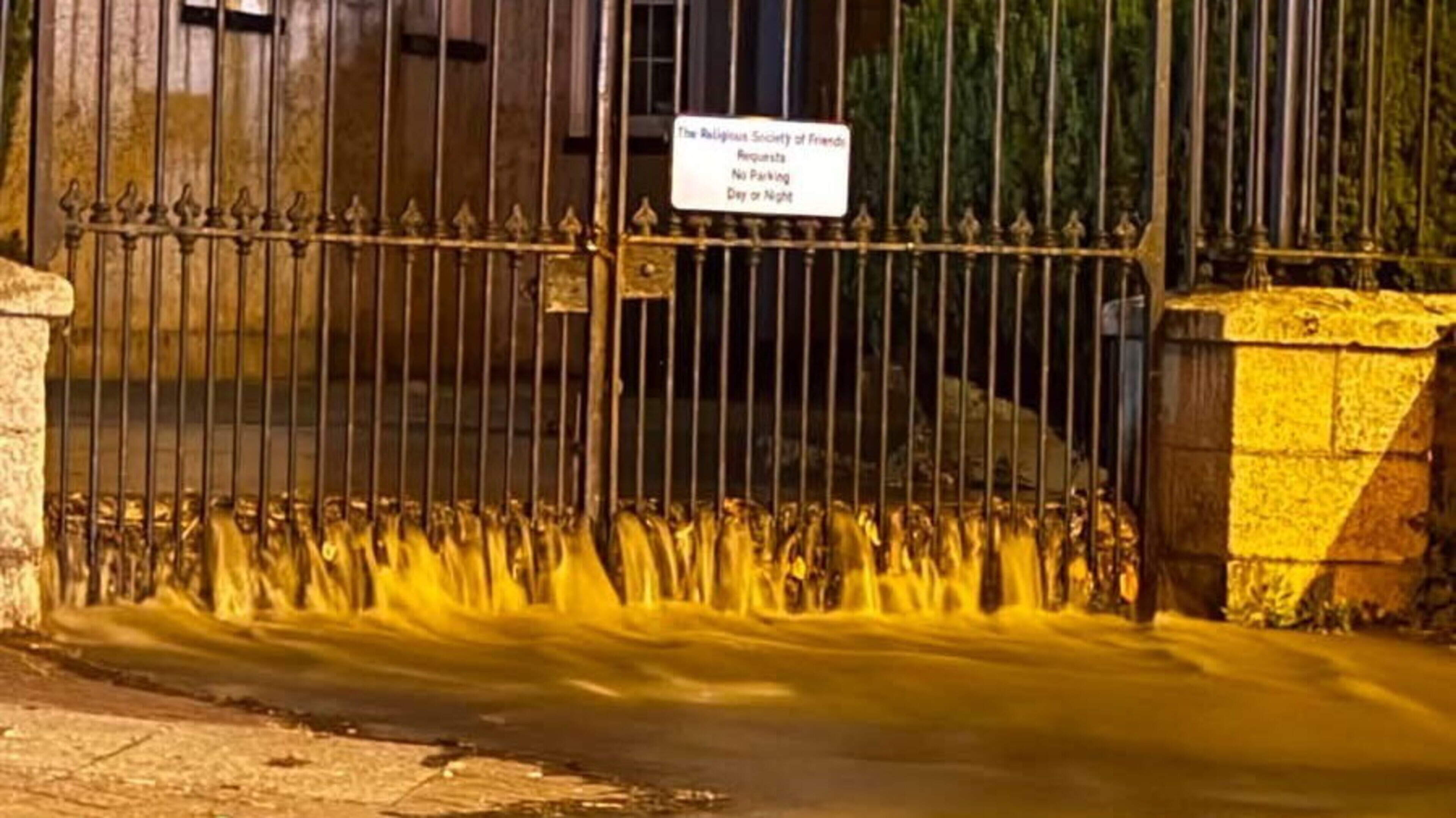 Uisce Éireann crews work to repair major burst main in Wexford as early risers greeted with river of water in streets
