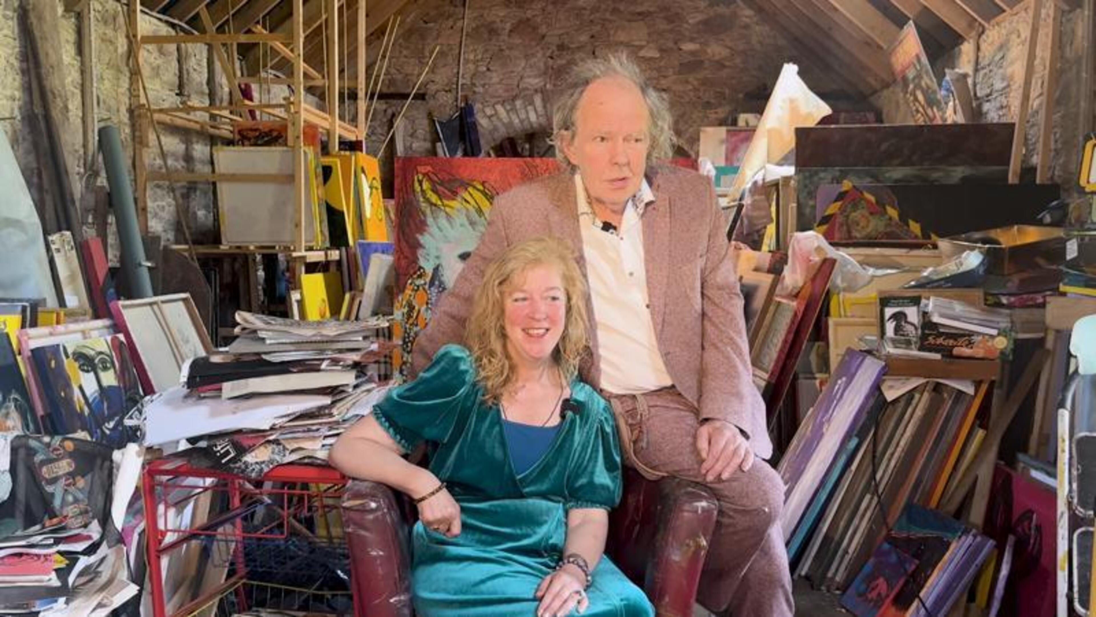 ‘It’s true love’ — artist Michael Mulcahy swaps controversy for quiet life as he gets married aged 74