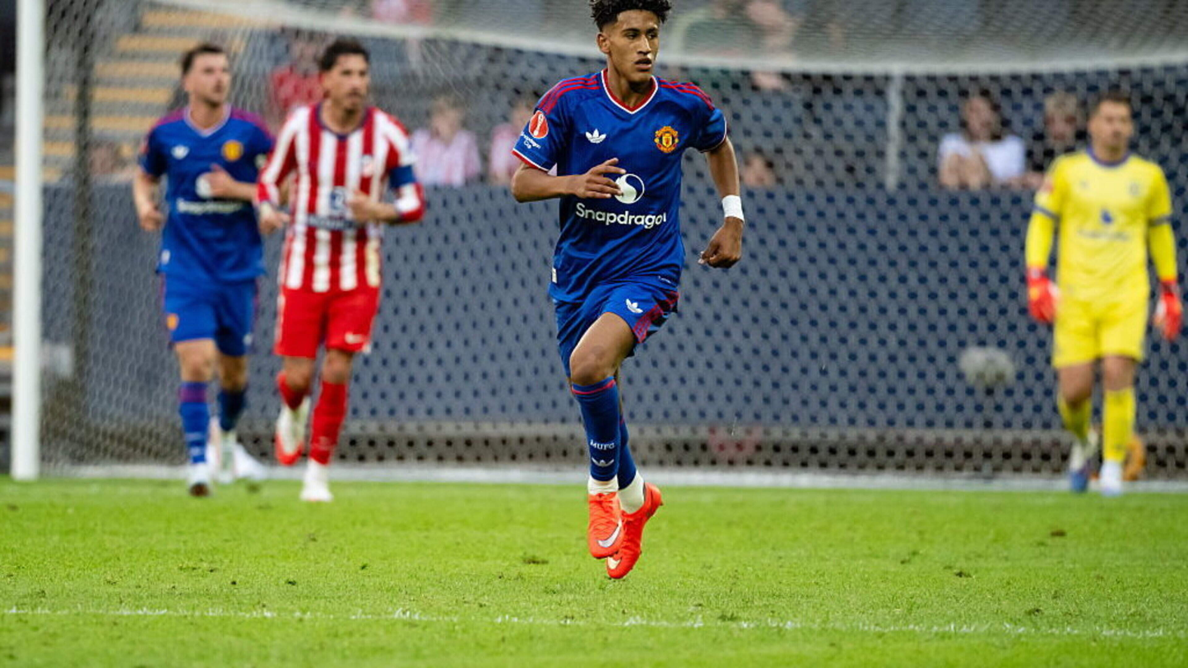 Irish-qualified 15-year old JJ Gabriel makes Man United debut in win over Atletico Madrid