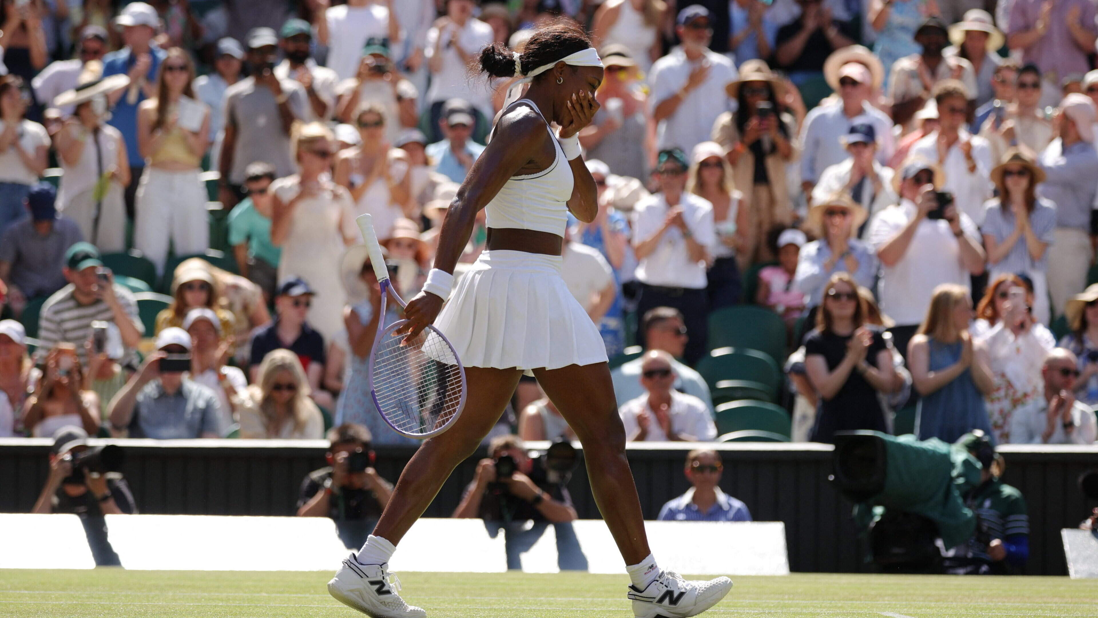 Coco Gauff reaches Wimbledon semi-finals for first time
