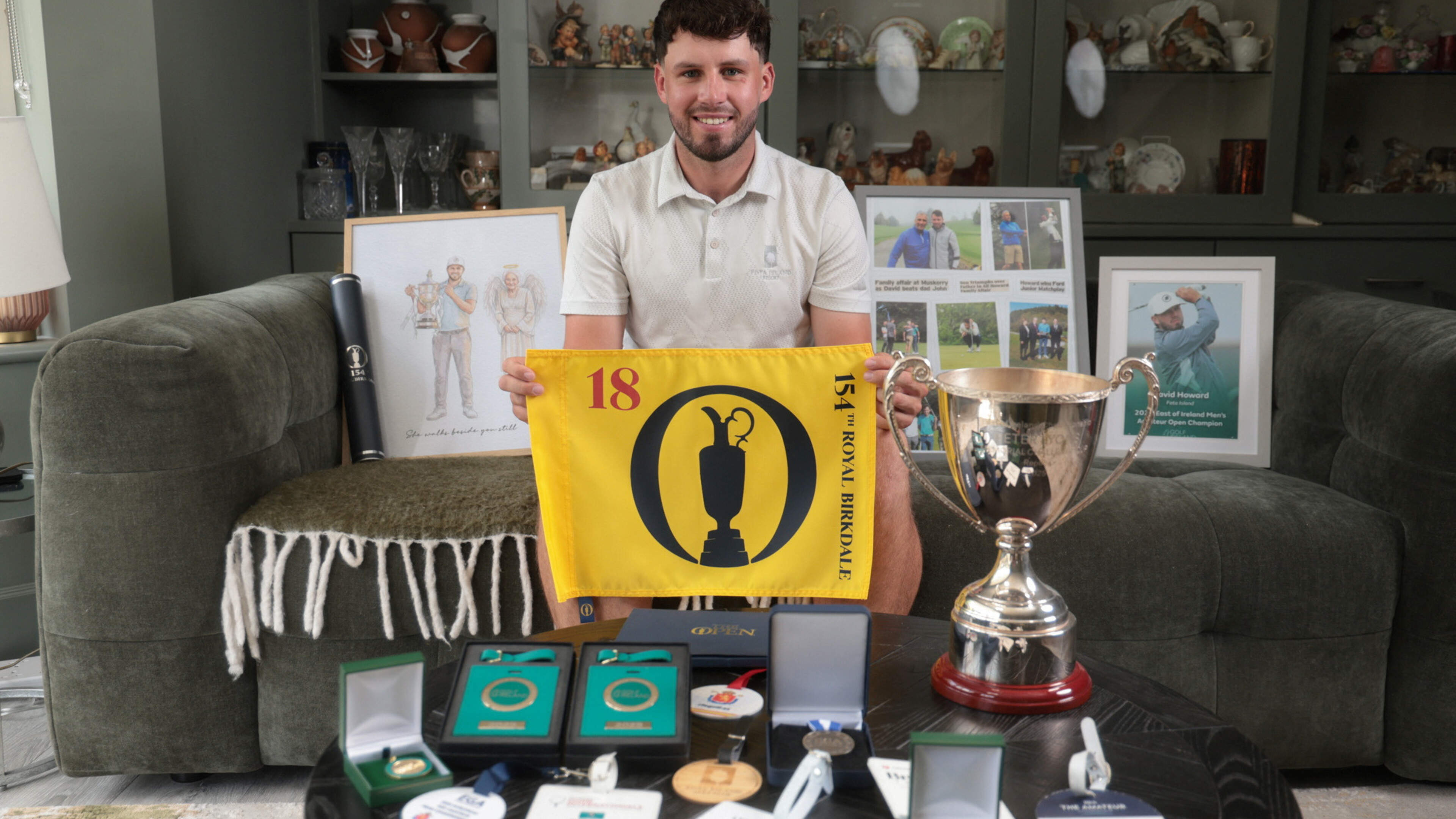 Ireland’s Open qualifier David Howard: From Googling ‘cystic fibrosis, life expectancy’ to teeing it up at Royal Birkdale