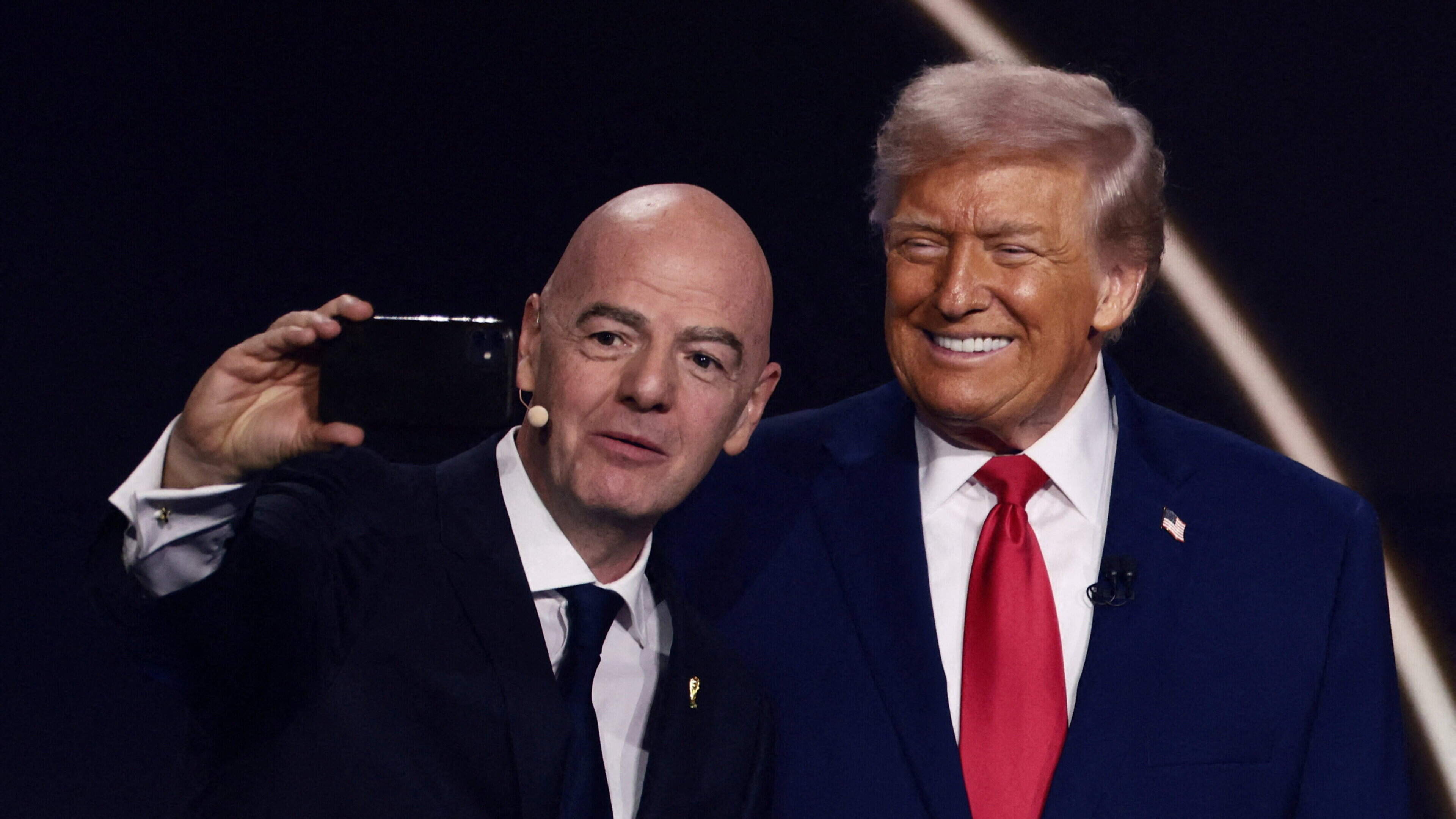 Donald Trump confirms he asked Gianni Infantino to ‘review’ Folarin Balogun red card, saying it was ‘not a foul’