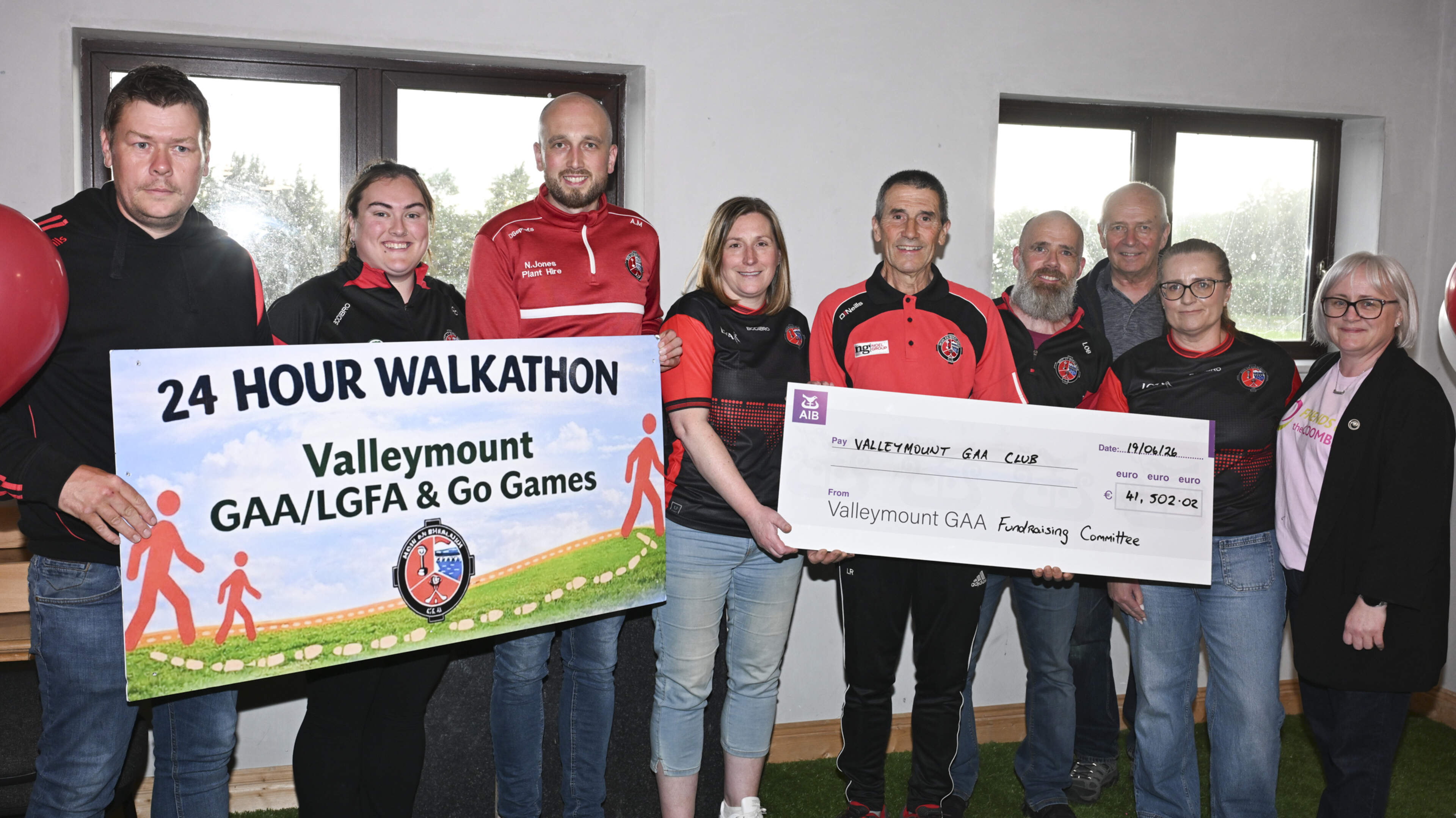 Wicklow GAA club’s 24-hour walkathon raises more than €50,000 for local schools, hall and charity