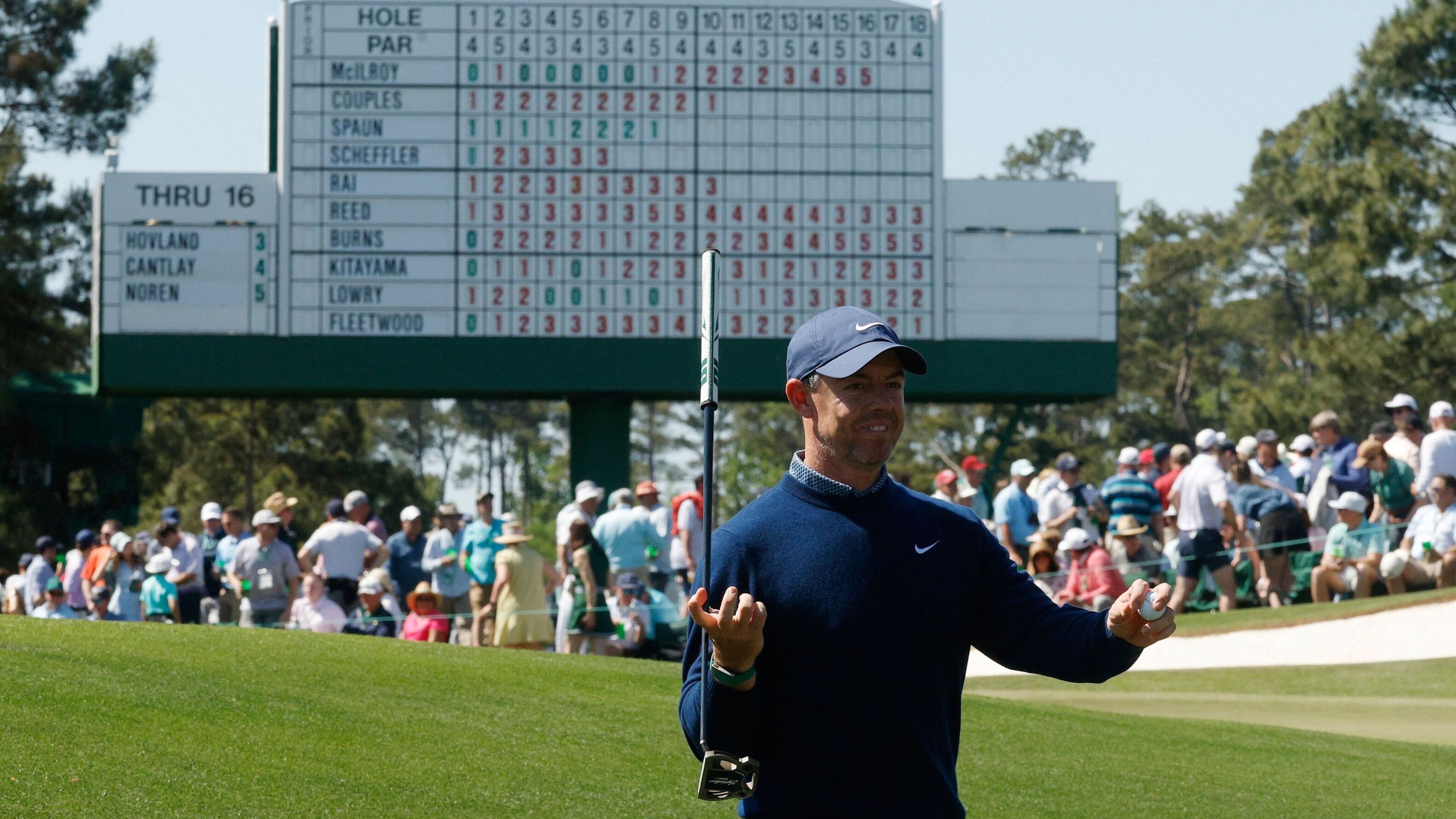 Walking with a Master: Up close with Rory McIlroy at Augusta