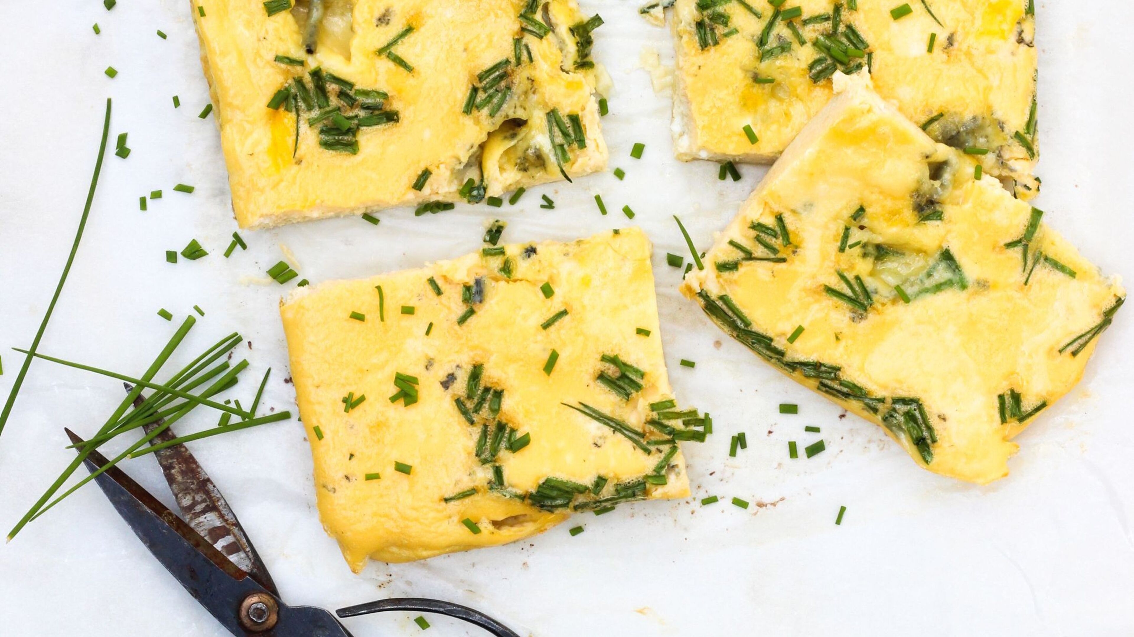 Egg & Blue Cheese Traybake