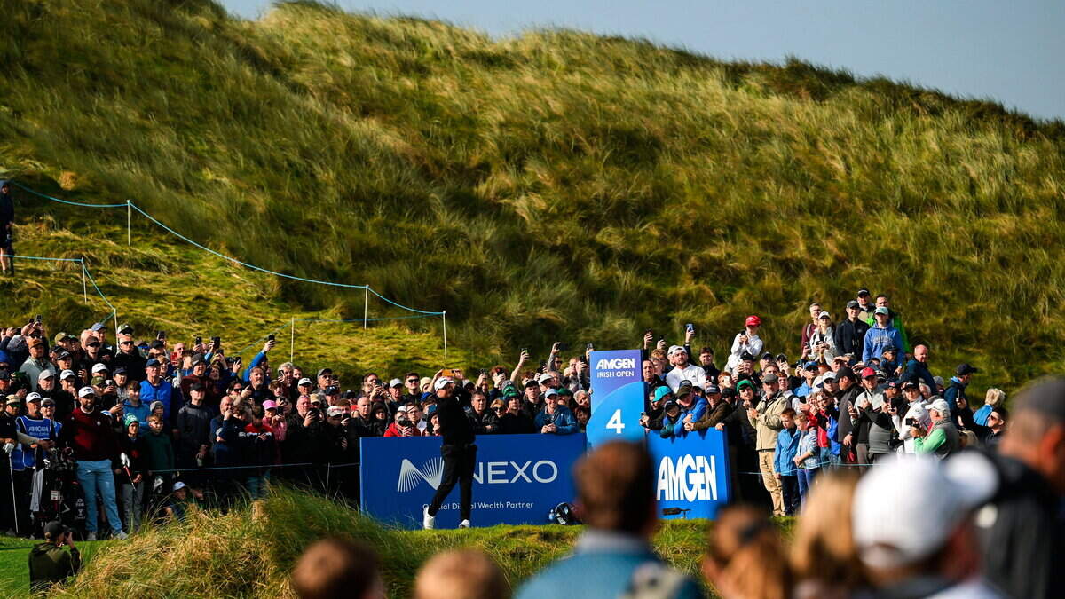 Irish Open Day Two: Sensational Shane Lowry sets new course record as Rory McIlroy and Tom McKibbin stay in the hunt