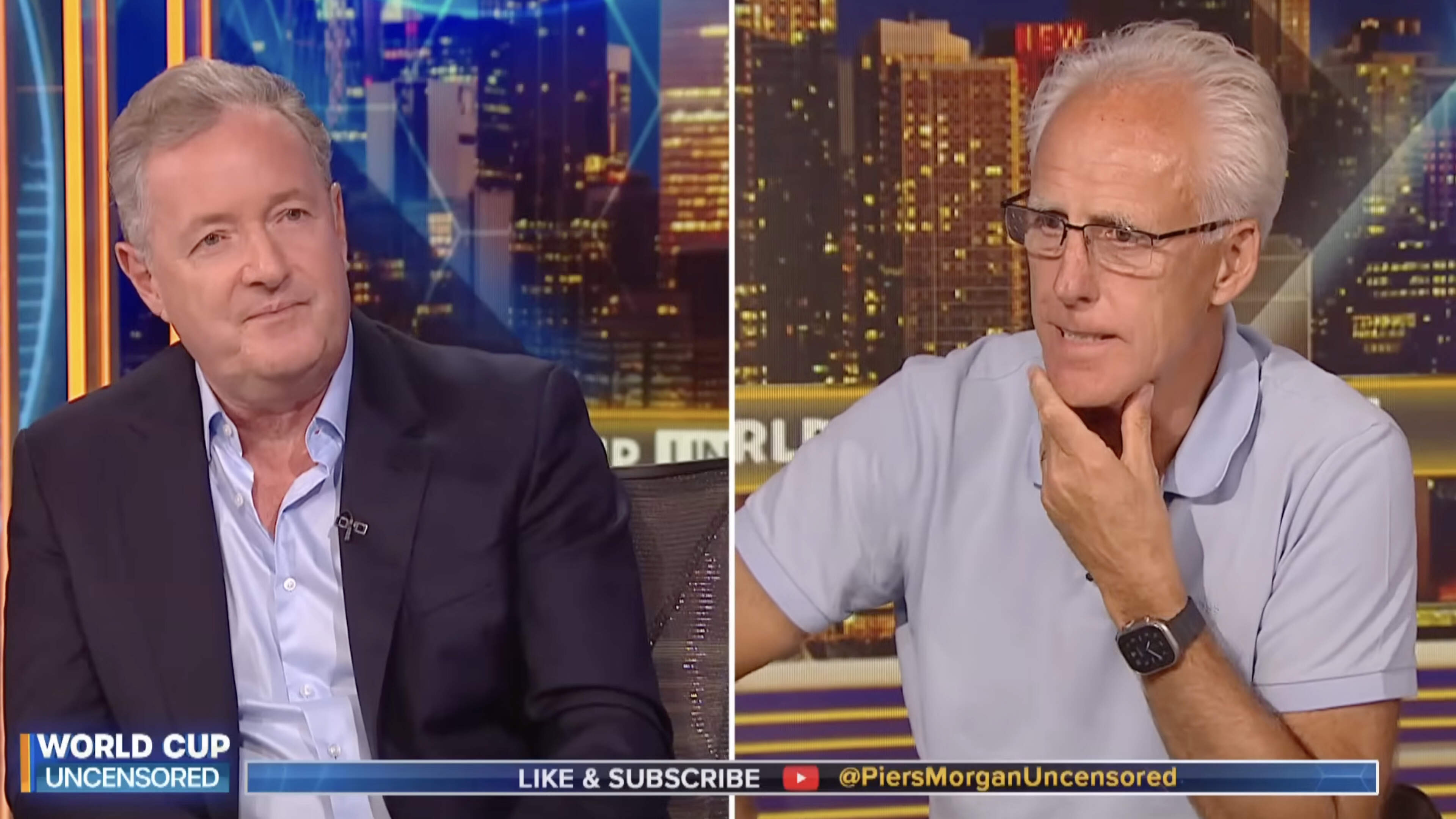 ‘Now I know what Roy Keane’s problem was’ — Mick McCarthy and Piers Morgan in feisty exchange
