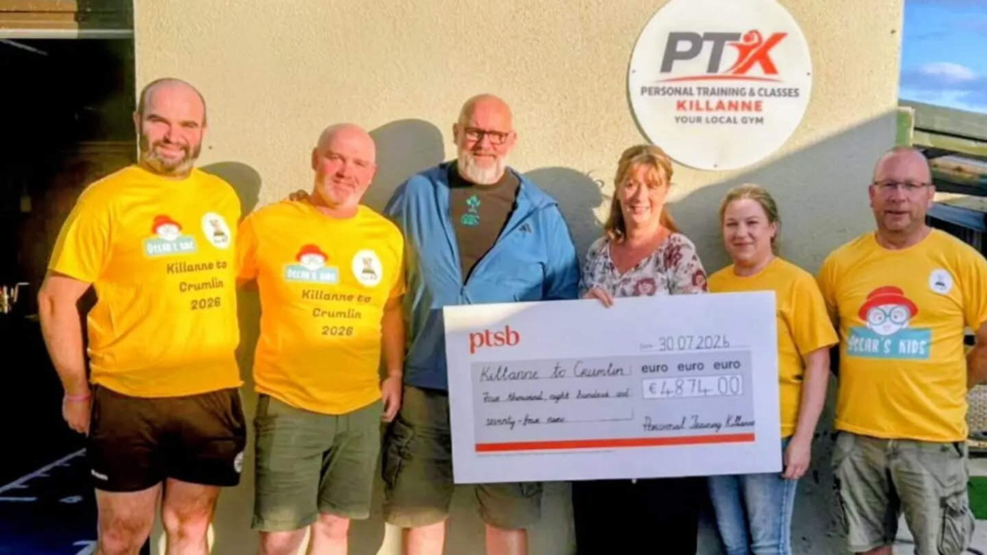 Wexford gym raise funds for children’s charity