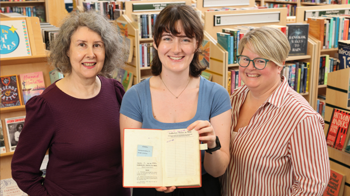 Book borrowed from Meath library in 1972 finally returned after 54 years