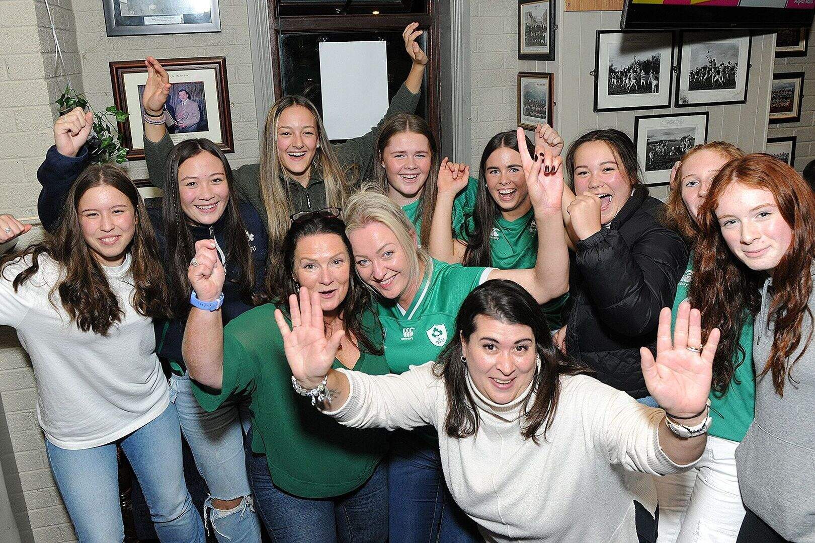 Photos capture Gorey Rugby Club putting on a show for the World Cup ...