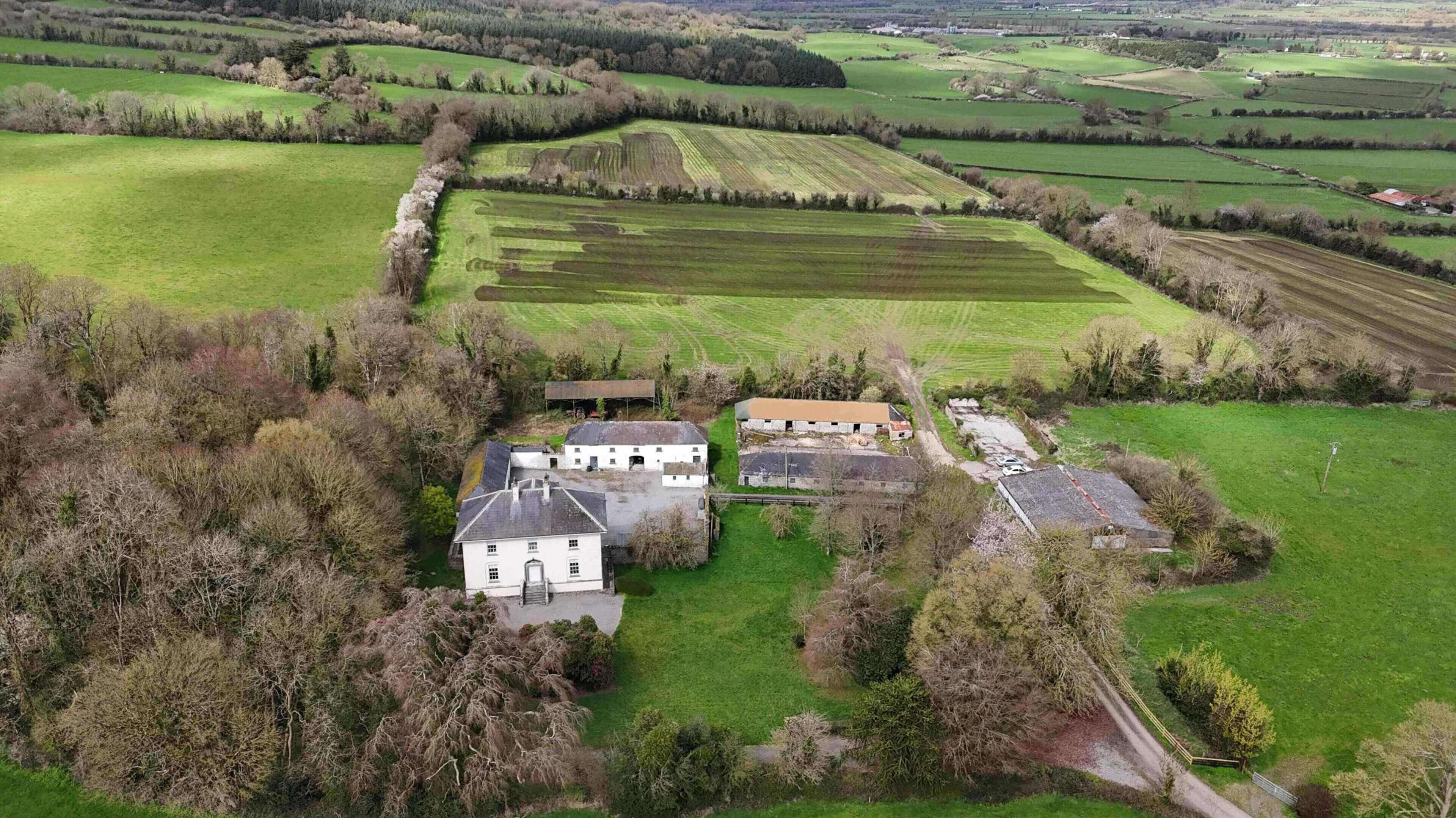 Rare 192ac Kilkenny farm with Georgian mansion hits market at €3m