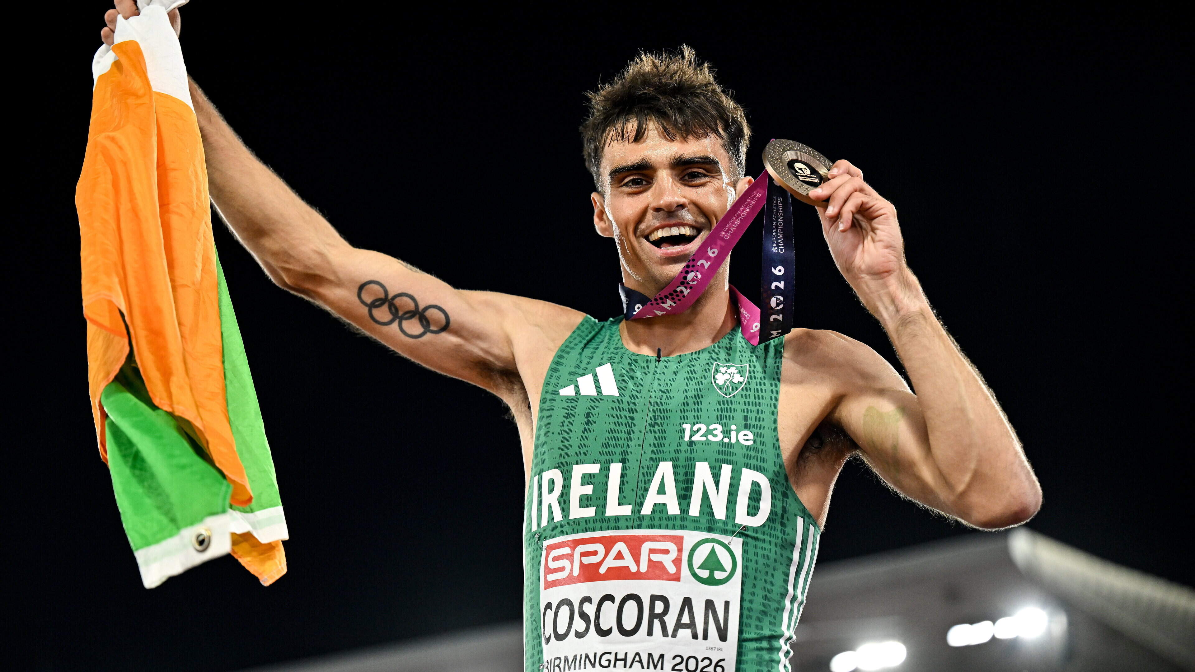 ‘There’s no Brits here because the Irish have all the tickets’ – Andrew Coscoran buzzing after European 1500m bronze