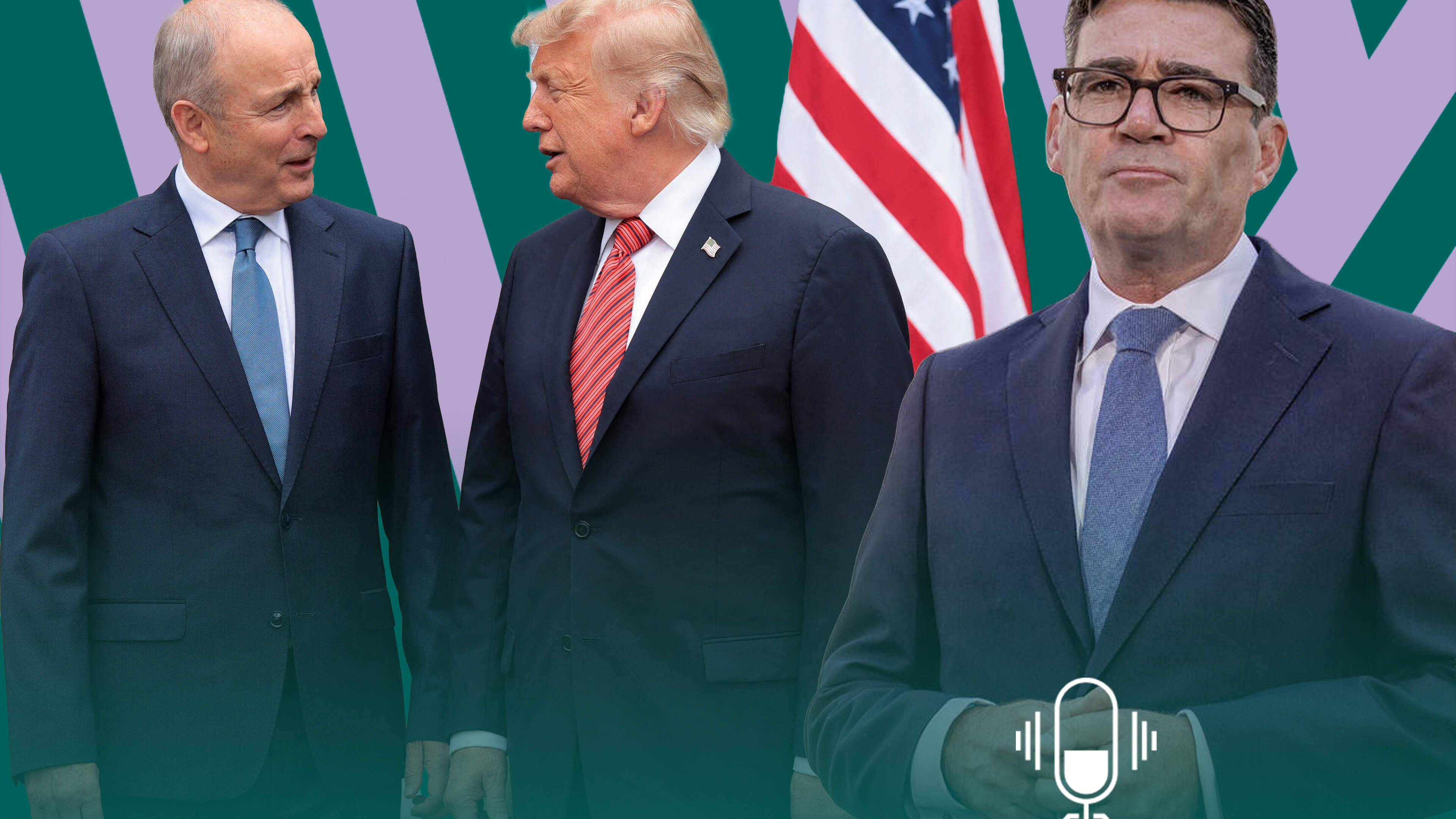 Trump's 'United States of Ireland' in focus as Martin meets Burnham