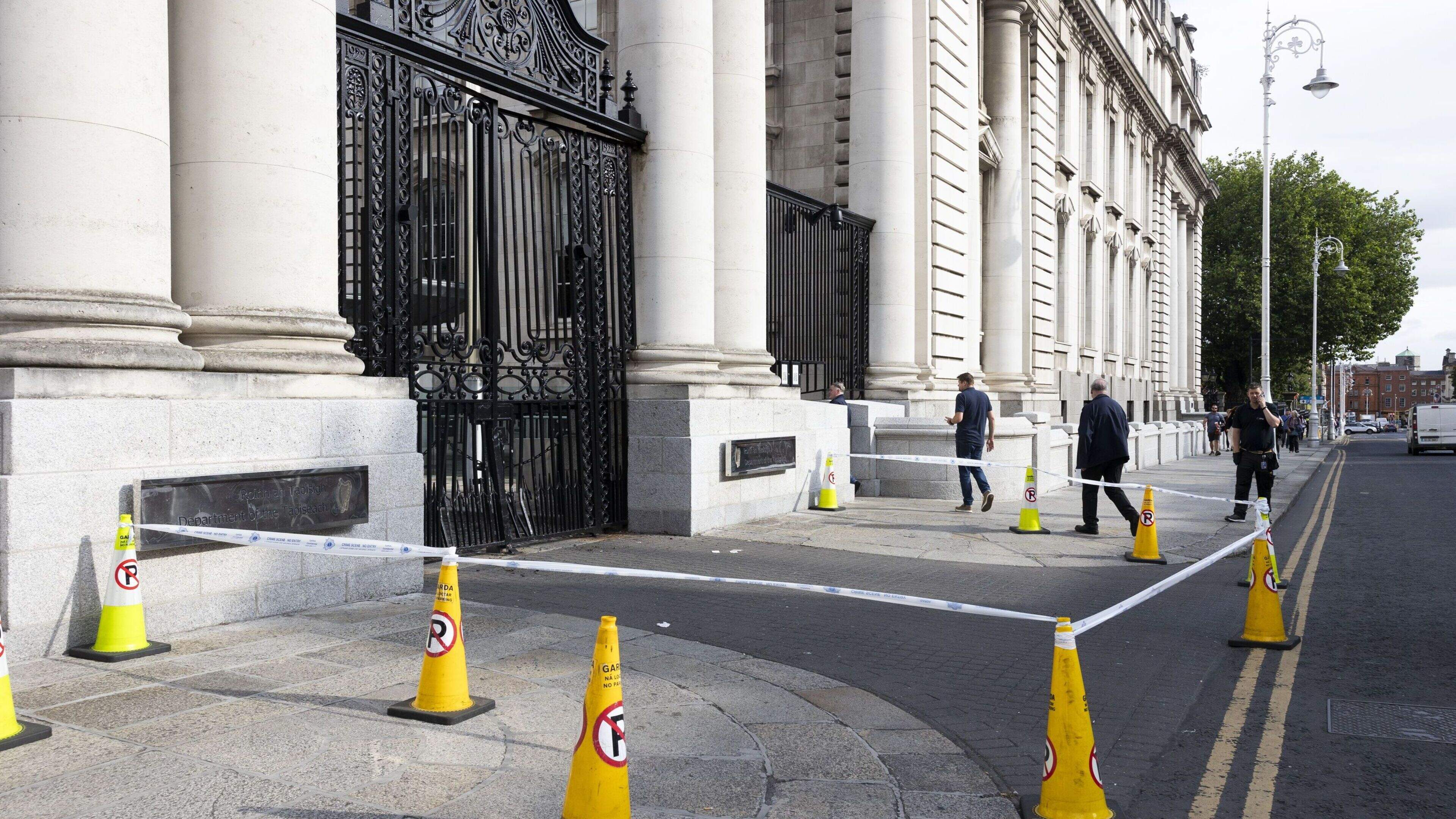 Damage caused by ramming incident to bring total bill for repairs of Leinster House gates to more than €100,000 