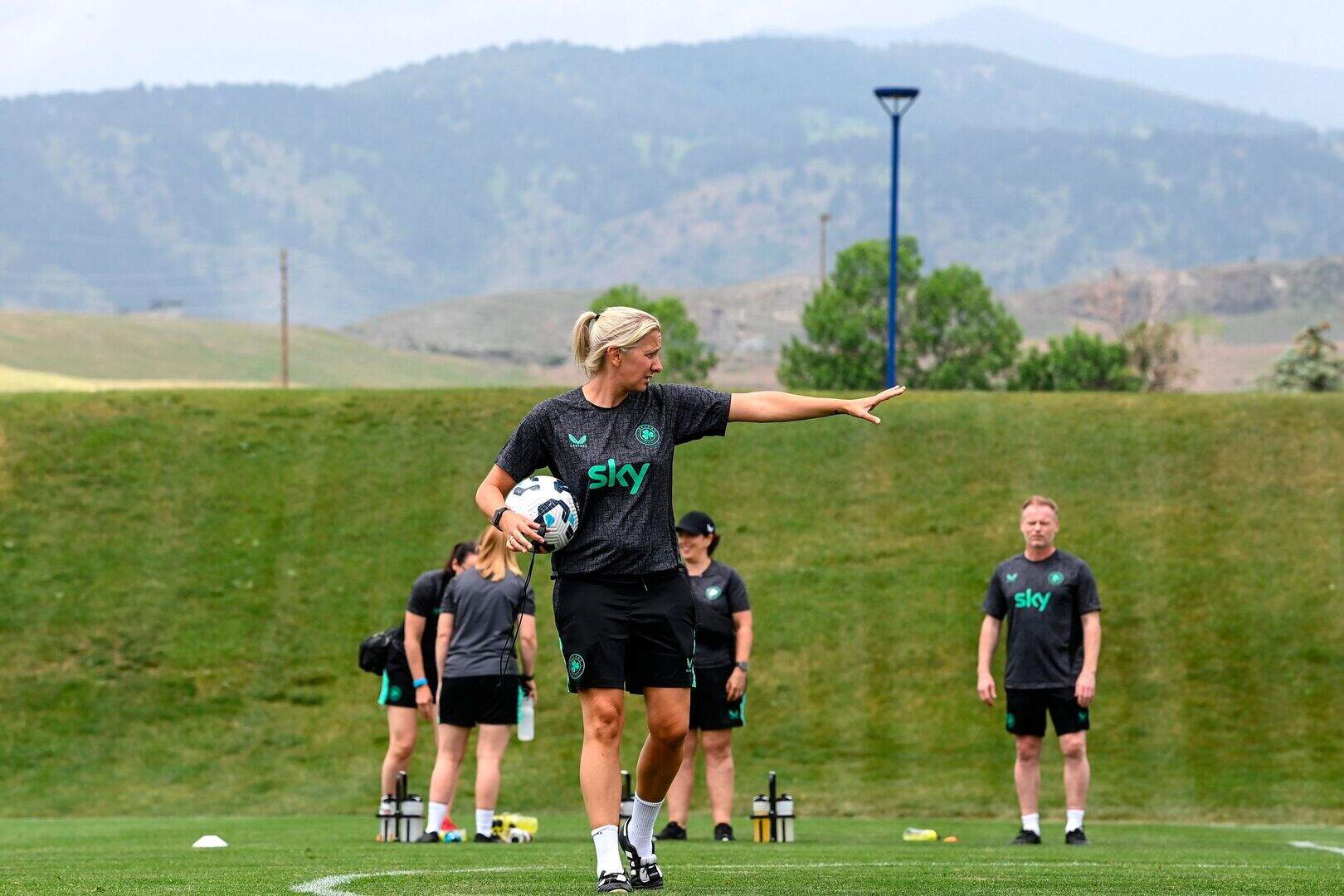 Ireland feeling heat but Carla Ward promises not to ‘park the bus ...
