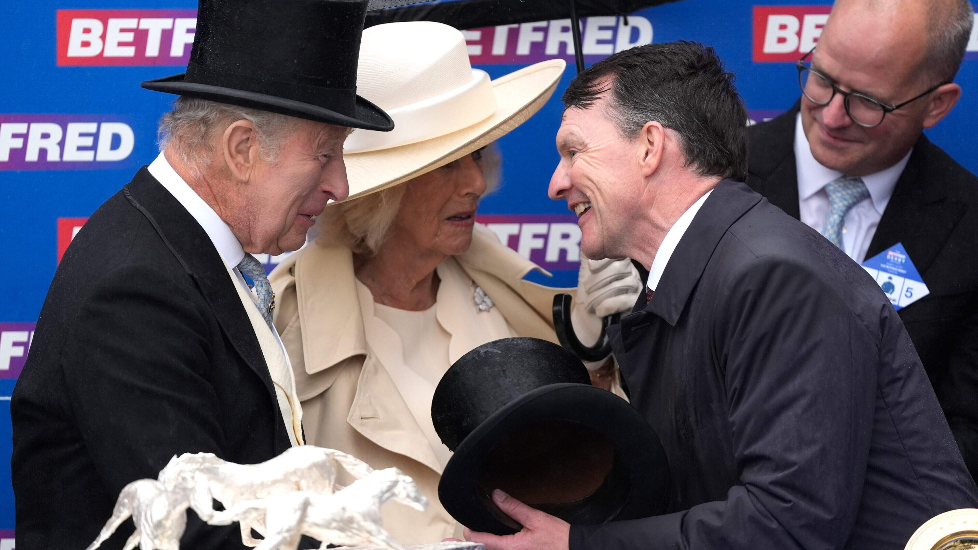 Aidan O'Brien celebrates 12th Derby win