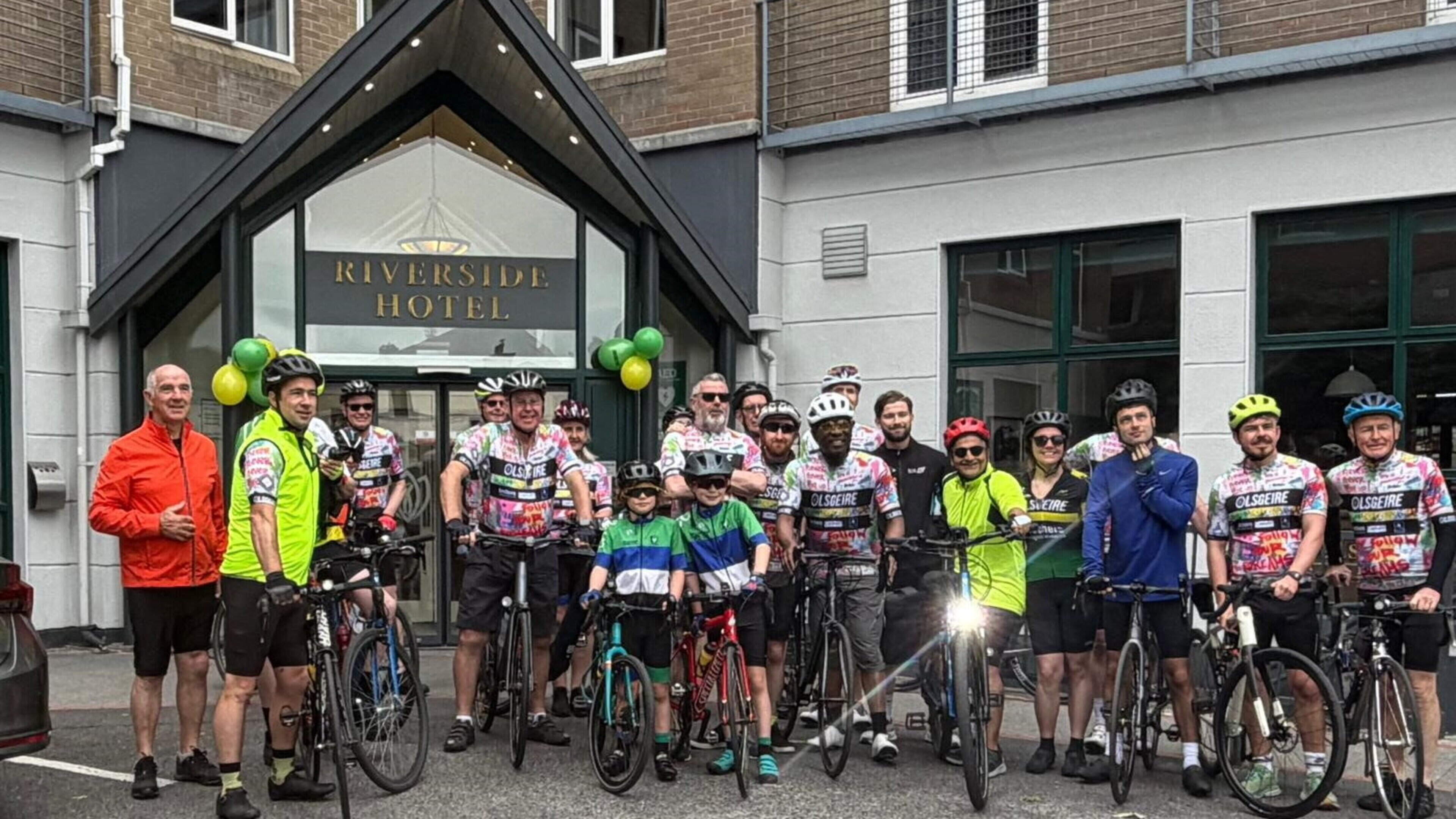 North London cyclists take on Leitrim, Sligo and Mayo in charity ride for James’ Place Male Suicide Prevention Centre