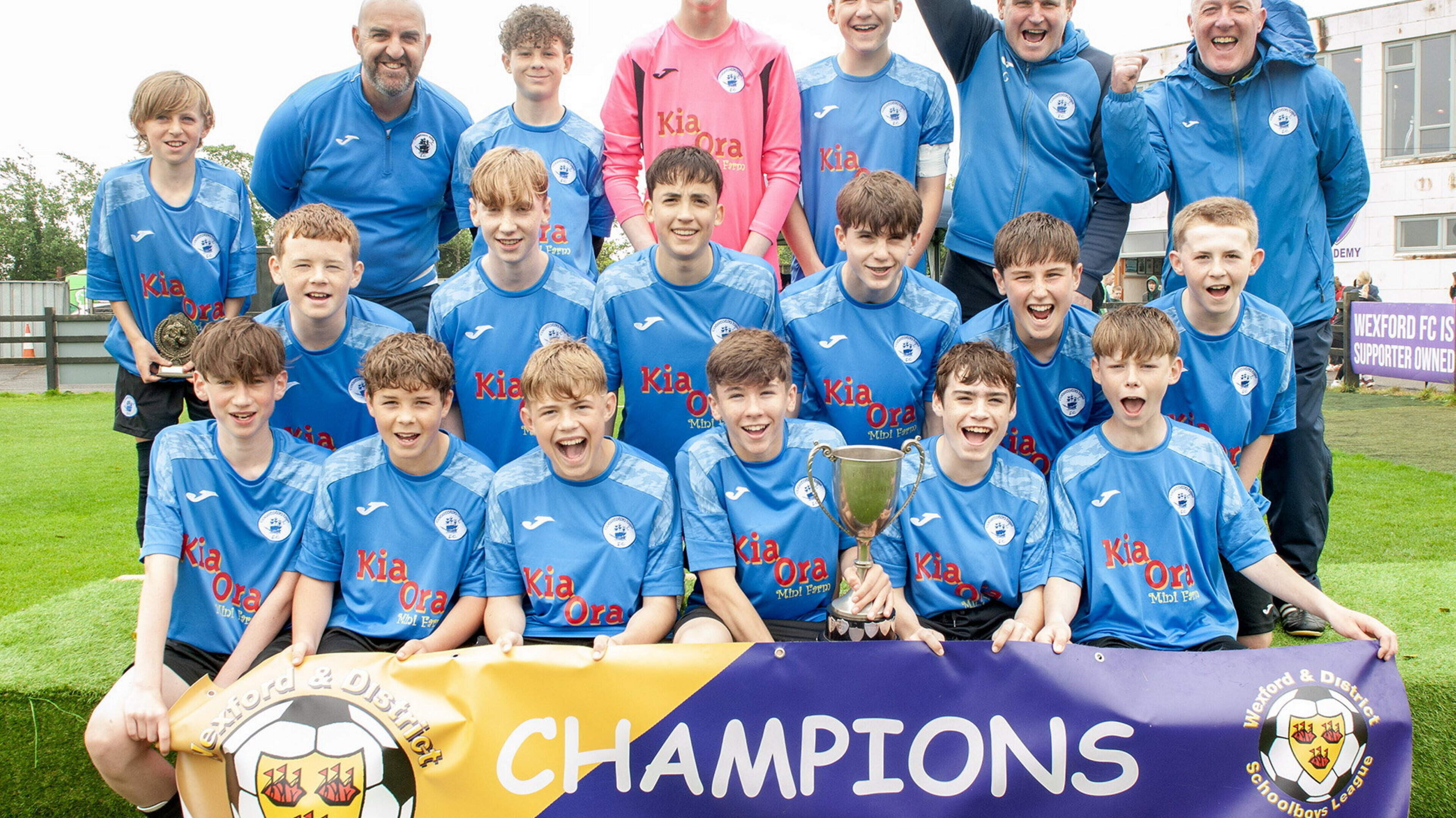 Courtown Hibs claim Under-14 Cup as Fahey and Gleeson find t