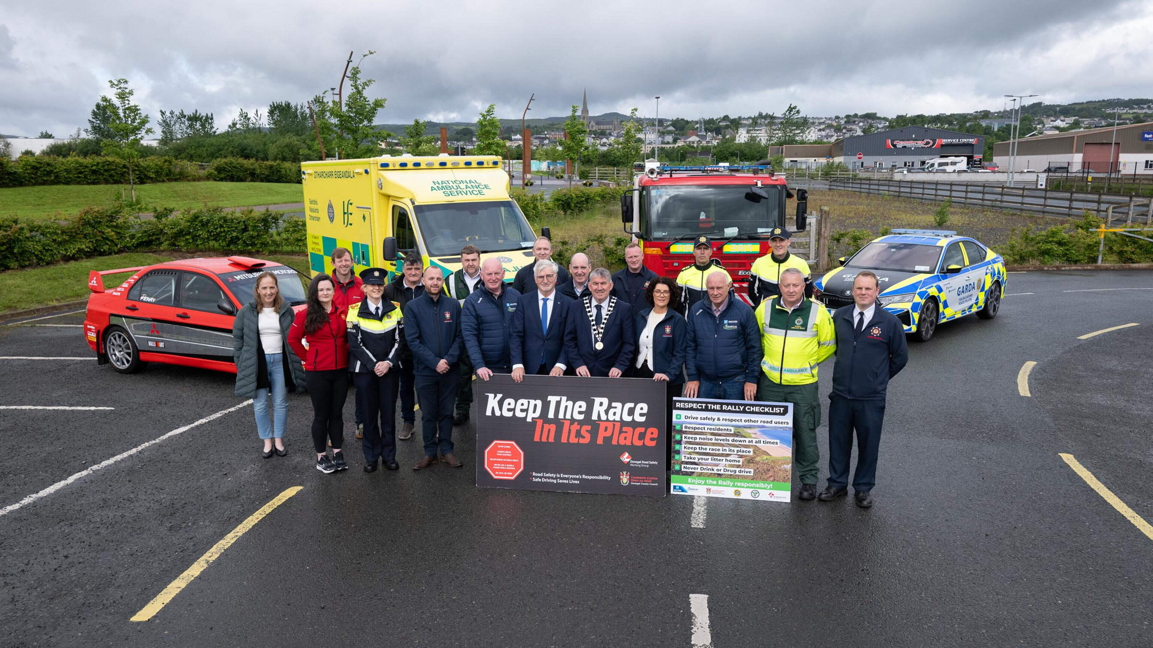 Road safety appeal ahead of Donegal International Rally weekend: ‘Keep the race in its place’