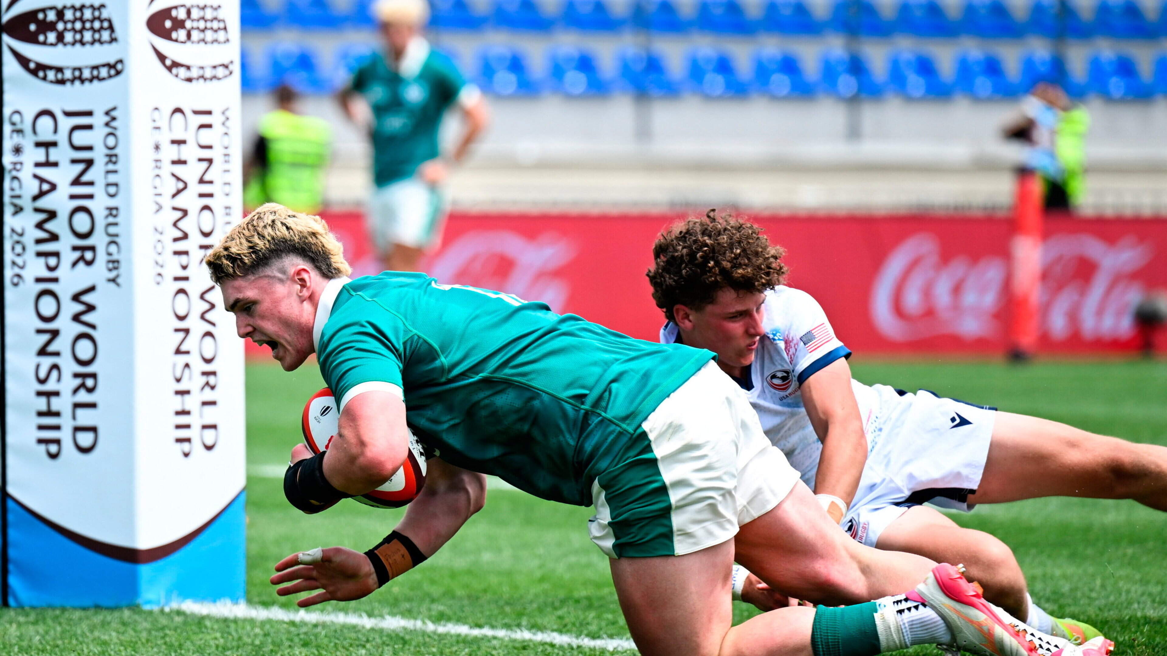 Ireland U-20s run in 11 tries as they crush USA in Tbilisi to record their first win at the World Junior Championship 