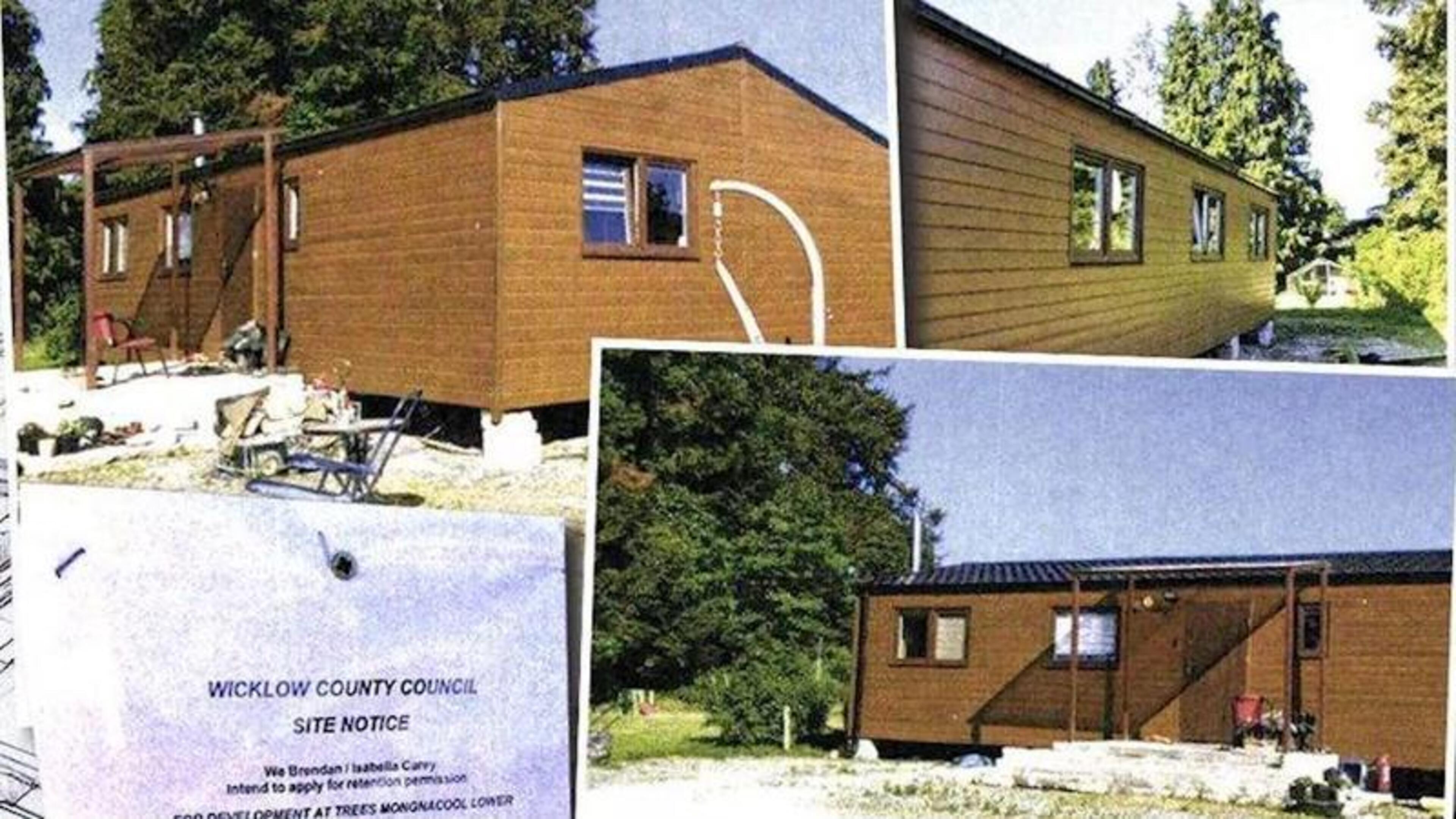 Family living in log cabin while building farmhouse have appeal to retain property refused