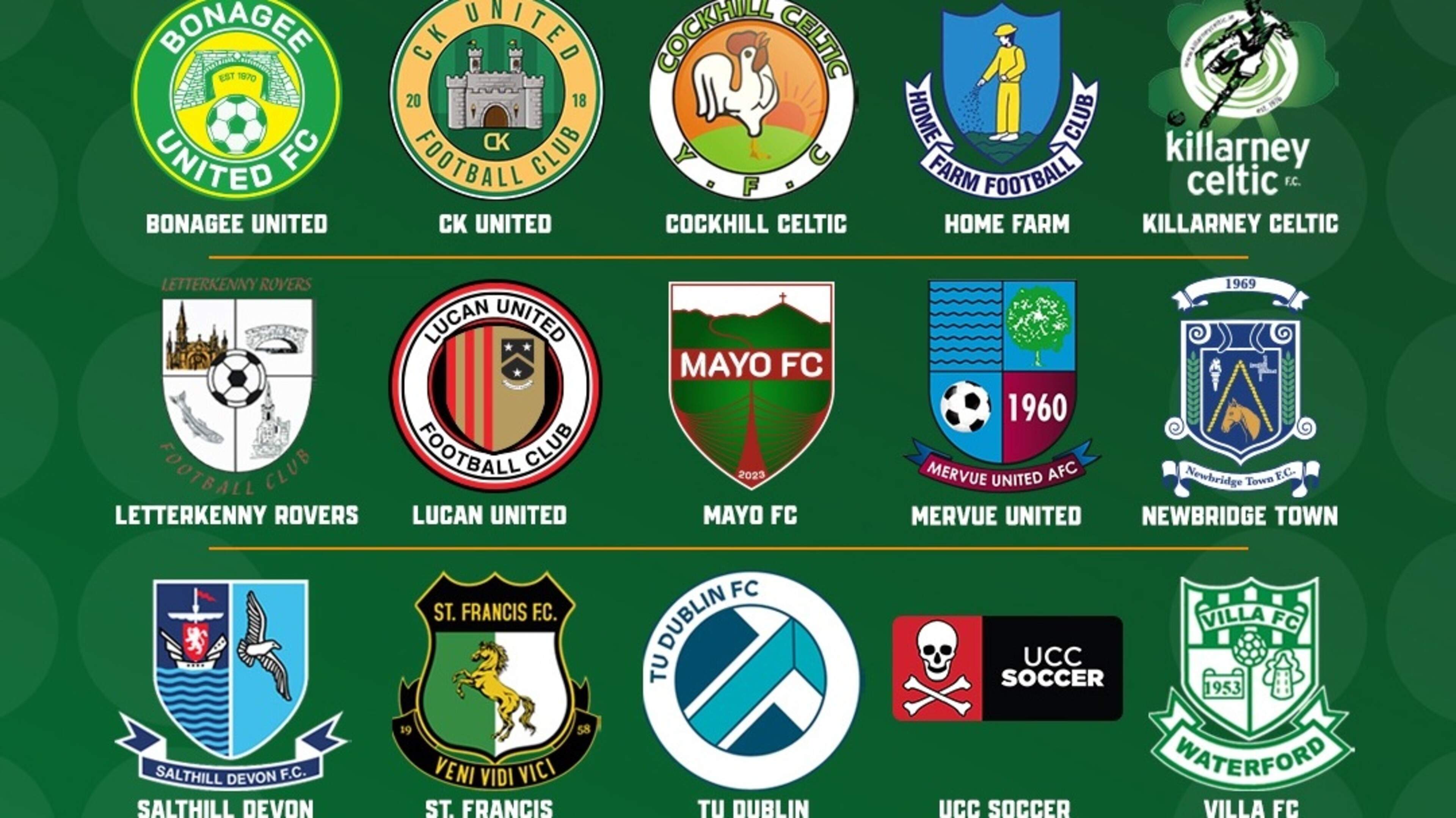 Format for inaugural FAI National League season confirmed