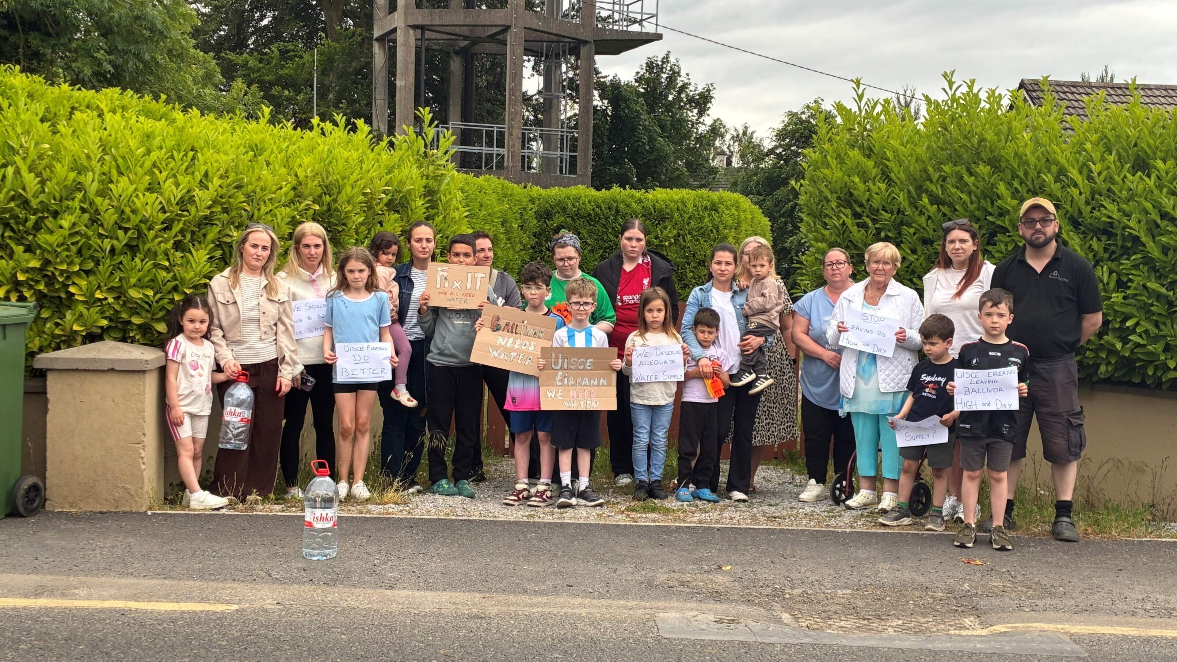 Locals protest over water shortages lasting several days: ‘I could be rinsing a customer’s hair and next minute the water is gone’