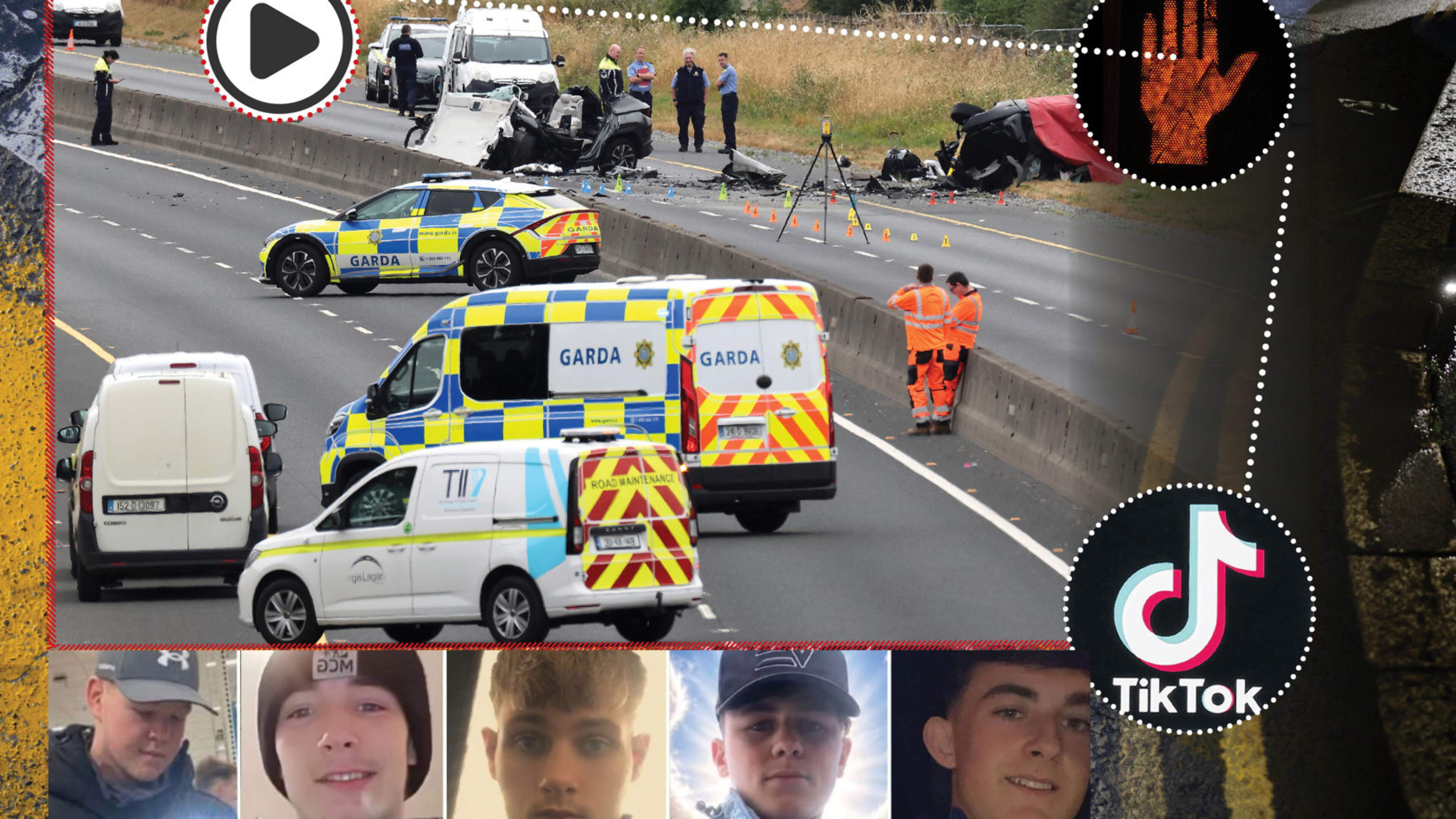 It started with a used car advert on Facebook: The M9 horror crash — and what happens next