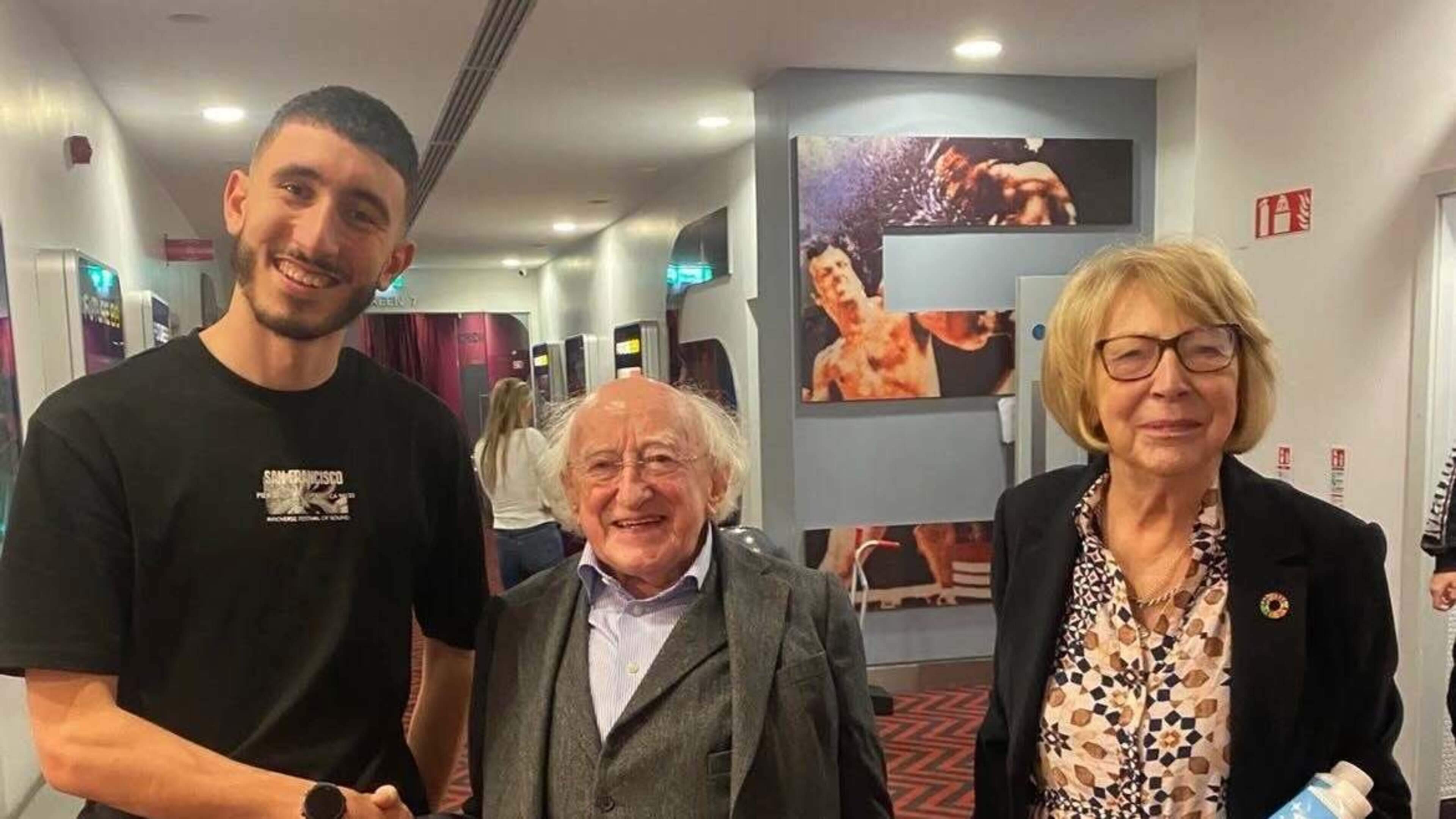 Galway cinema staff delighted as Michael D Higgins drops in to watch acclaimed film