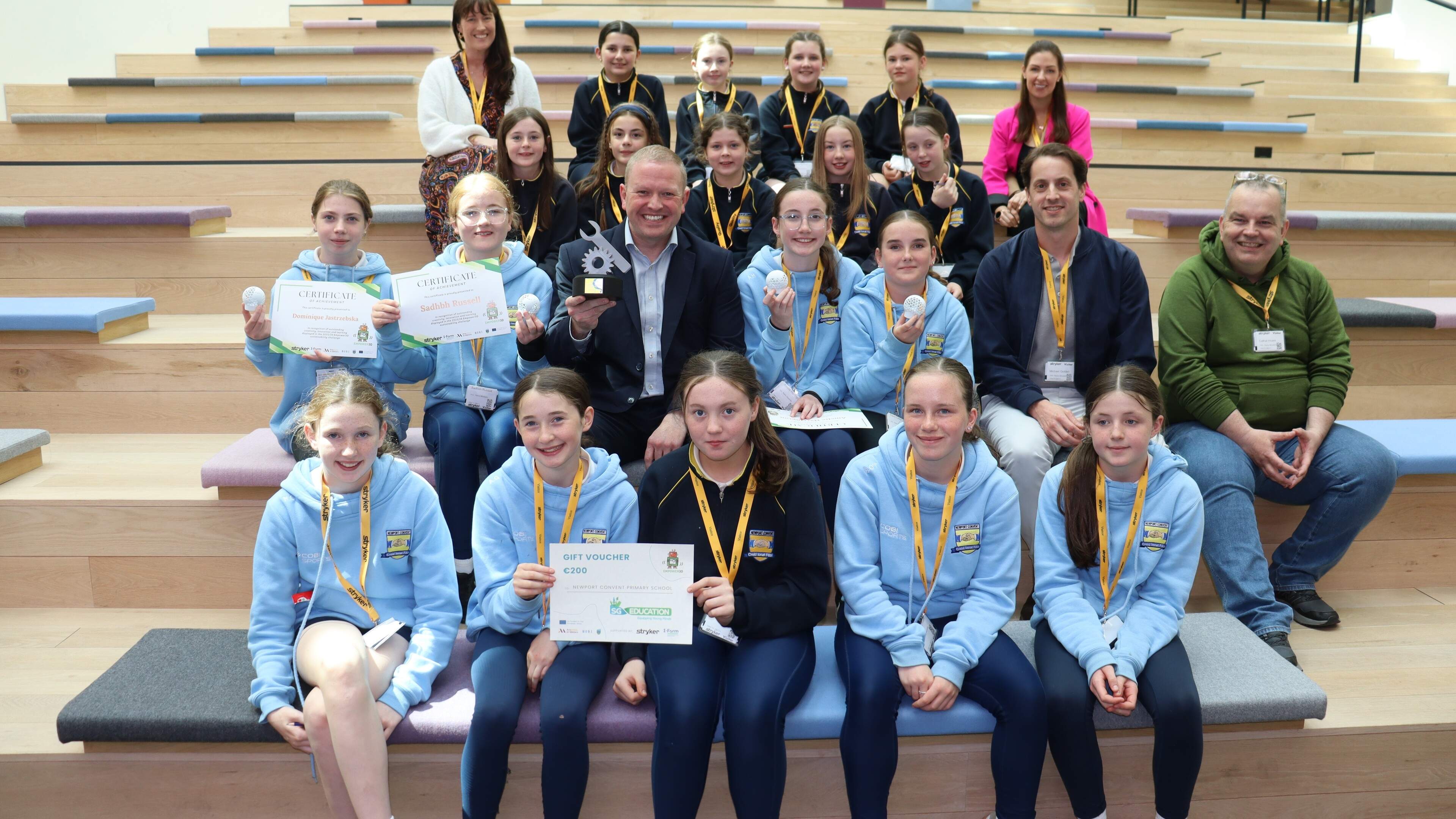 Tipperary primary school is a winner in national 3D printing design challenge 