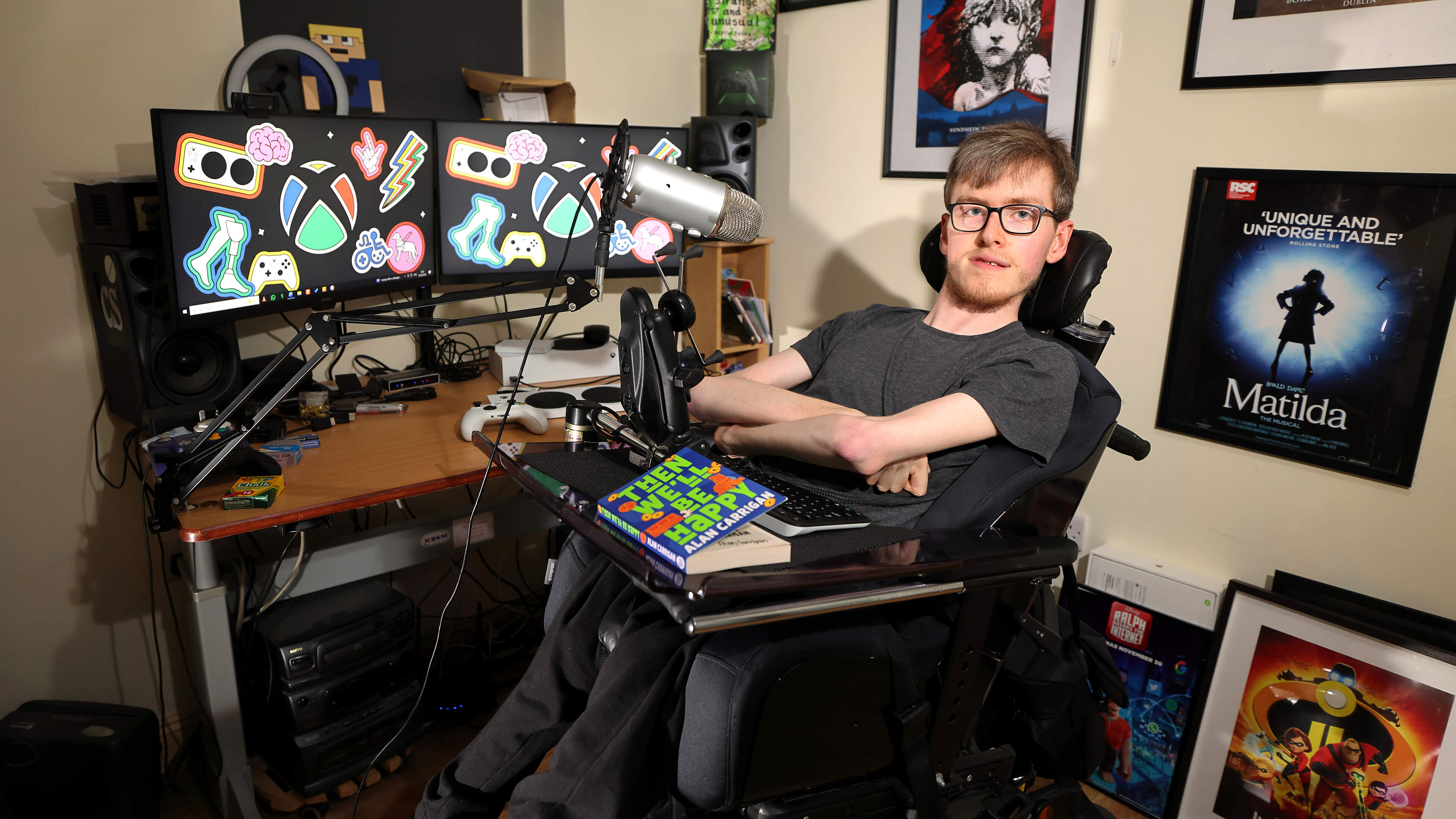 ‘Disabled people have the whole range of emotions’: author Alan Carrigan on living with quadriplegic cerebral palsy and why representation matters 