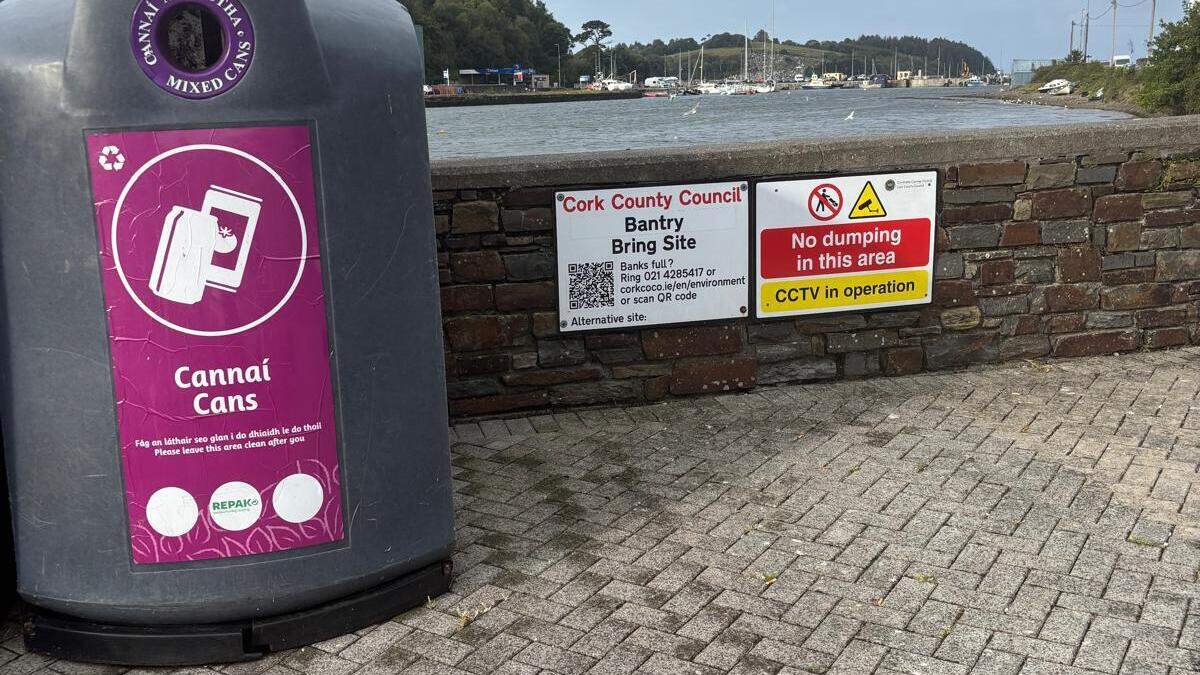 Huge anger in Cork town over relocation of bottle bank