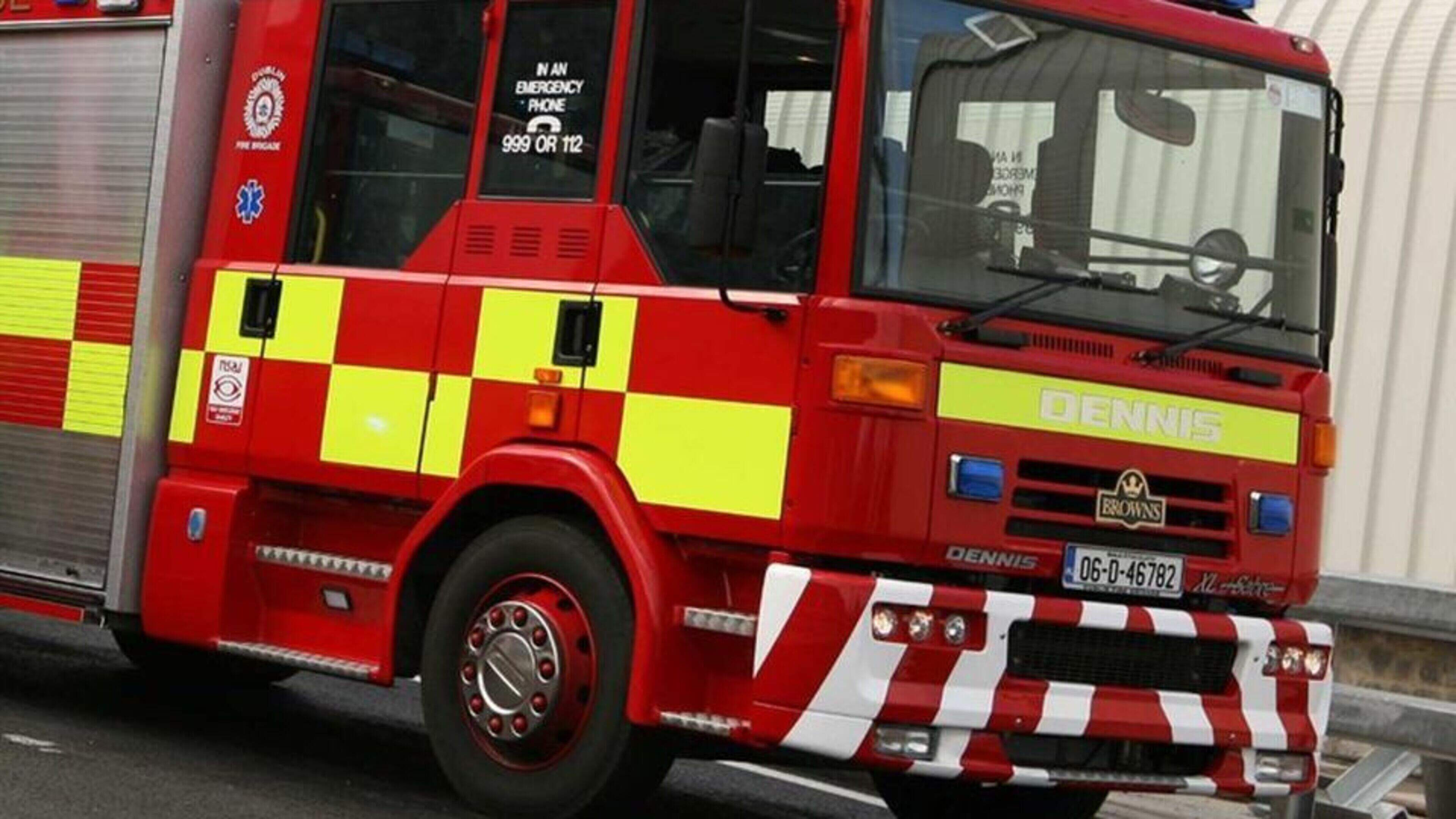 Emergency services battle underground car park fire in Dublin
