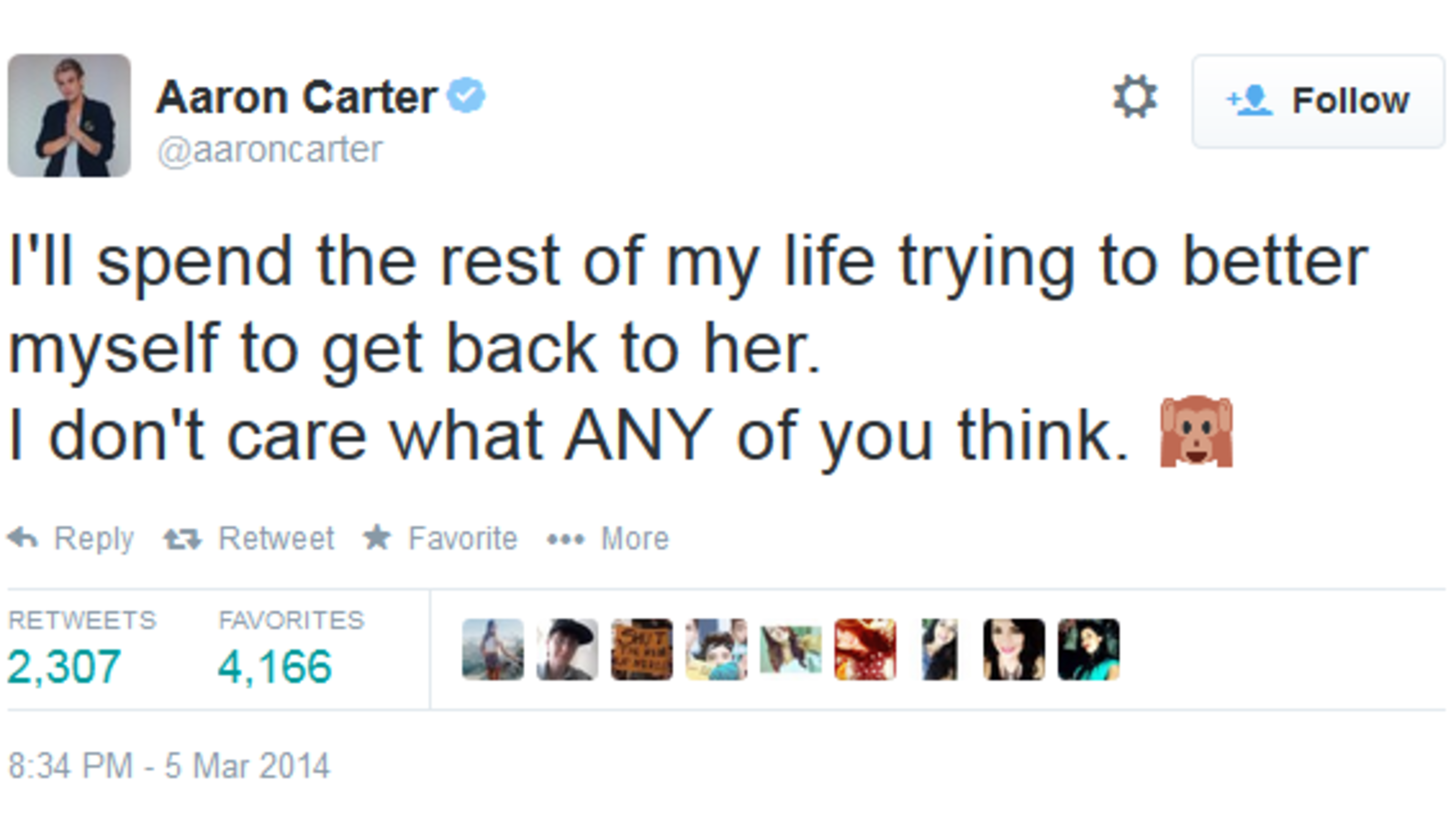 Hilary Duff finally addresses Aaron Carter's undying love tweets | Irish Independent