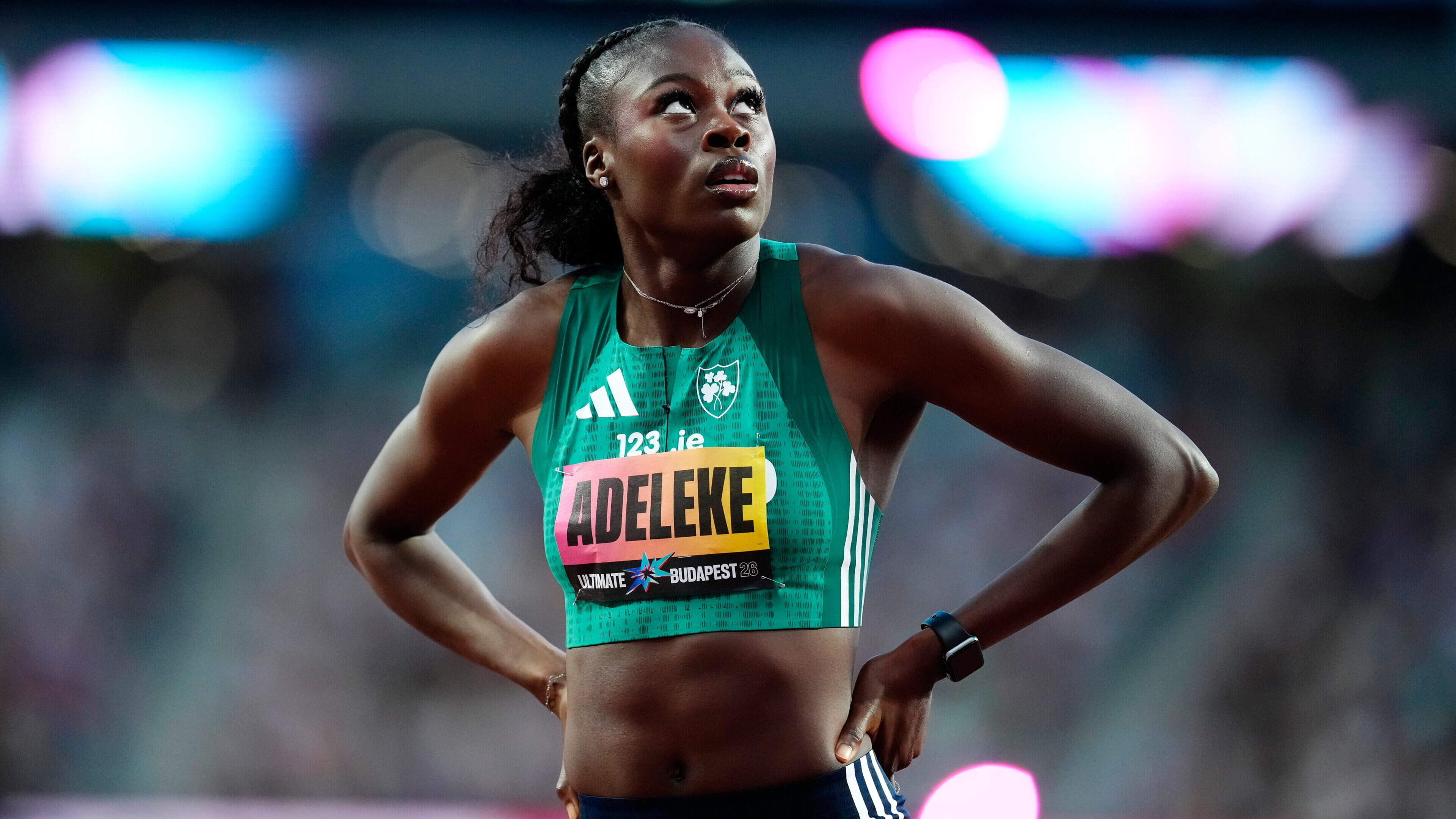 Rhasidat Adeleke closes season with fourth-placed finish at Athlos in London